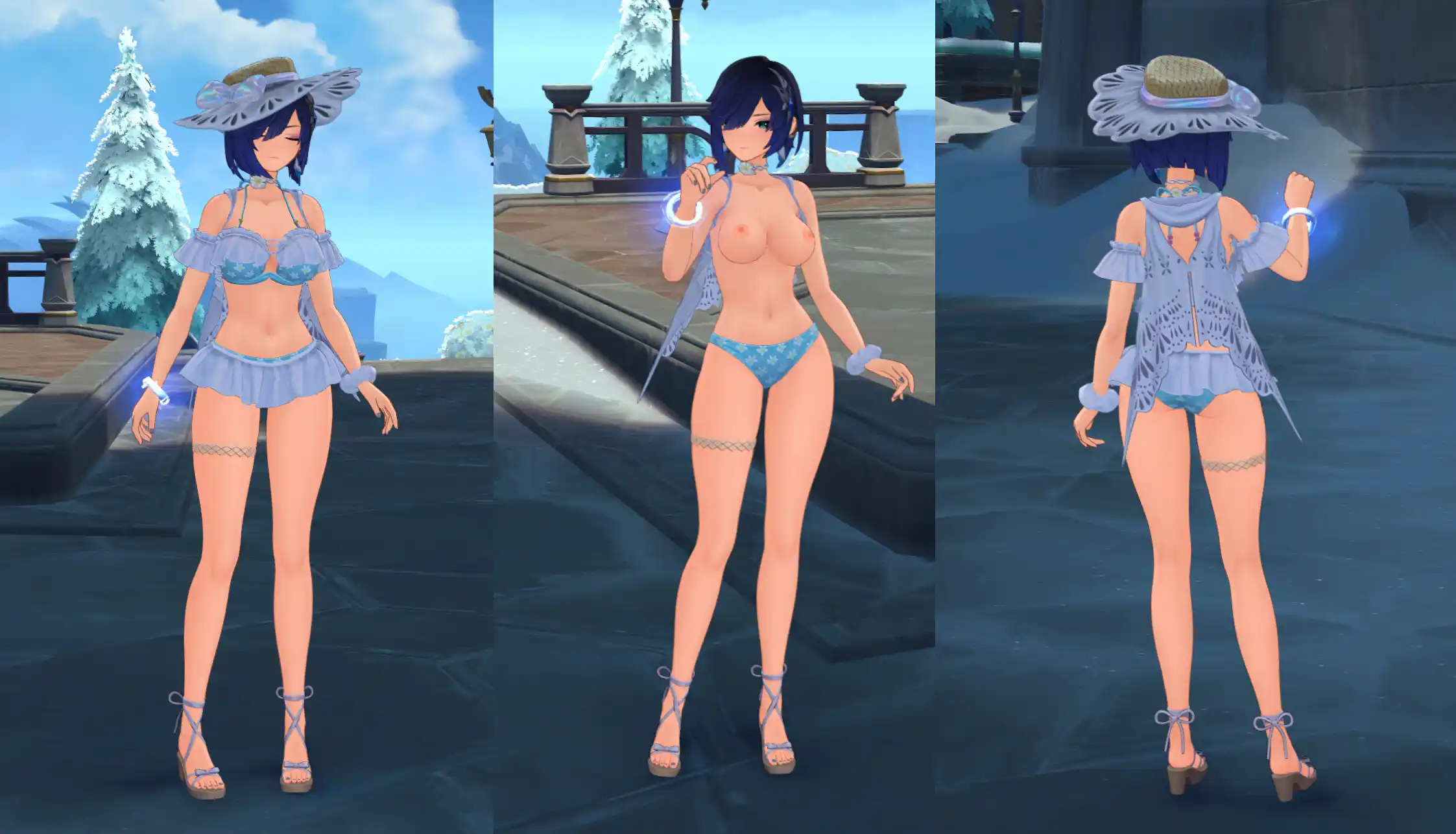 夜蘭 ❤️Yelan❤️ Swimsuit mod