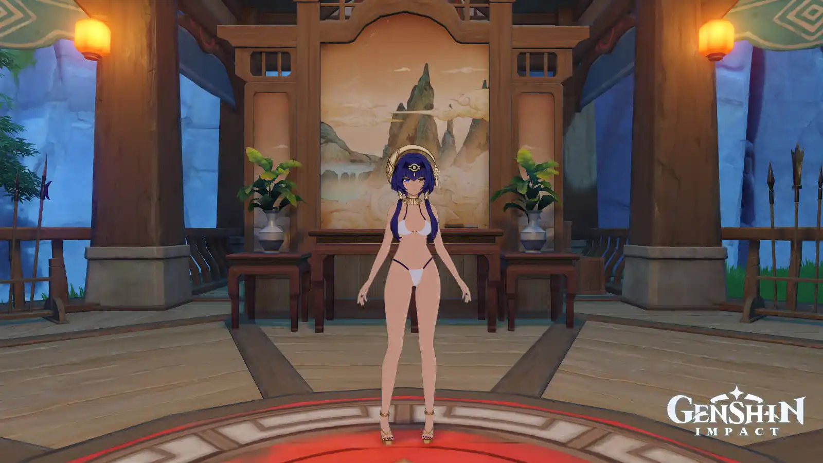 原神 キャンディス Candace bikini mod