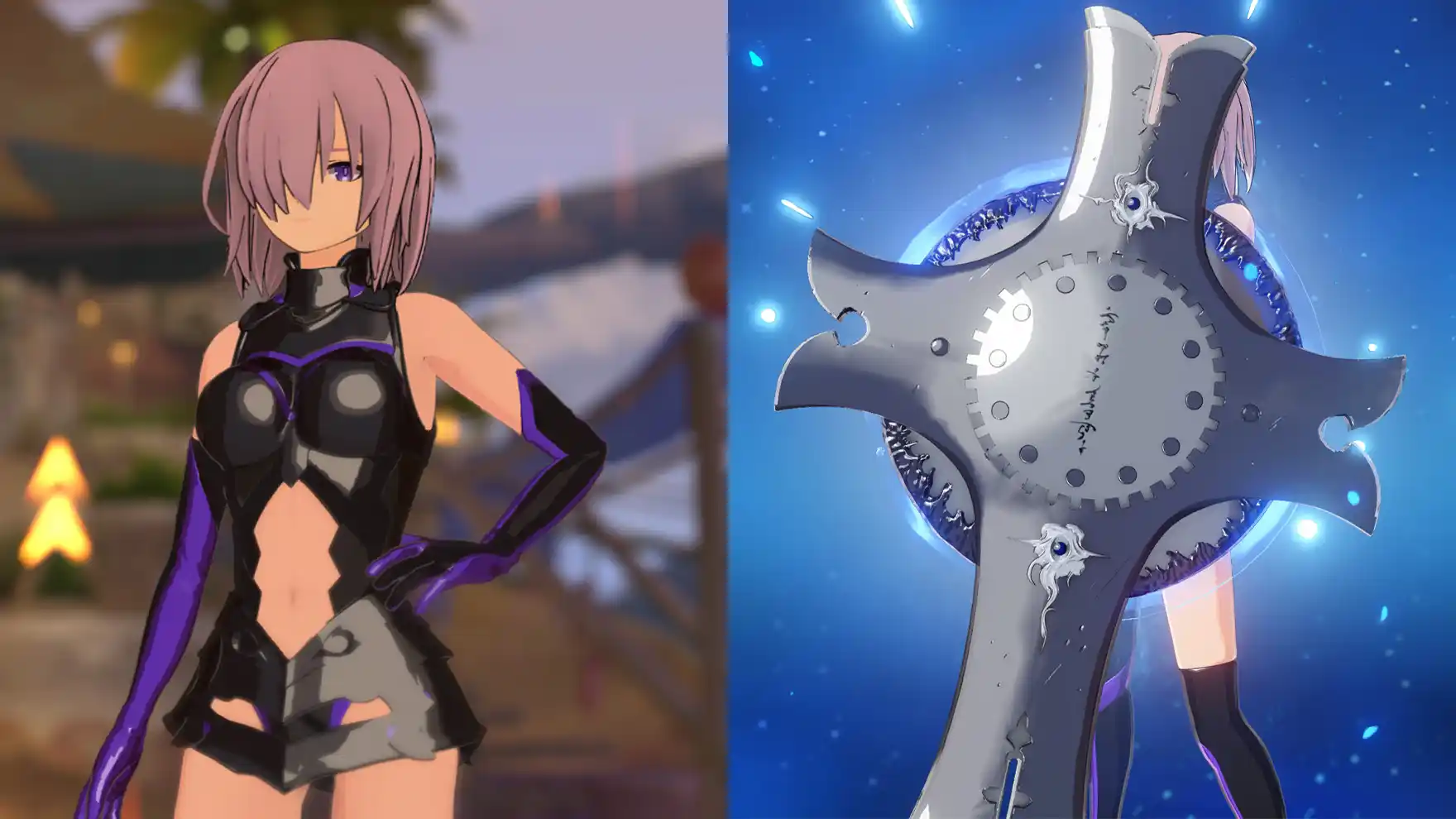 原神 キャンディス Mash Kyrielight + Shield (Replaces Candace) mod