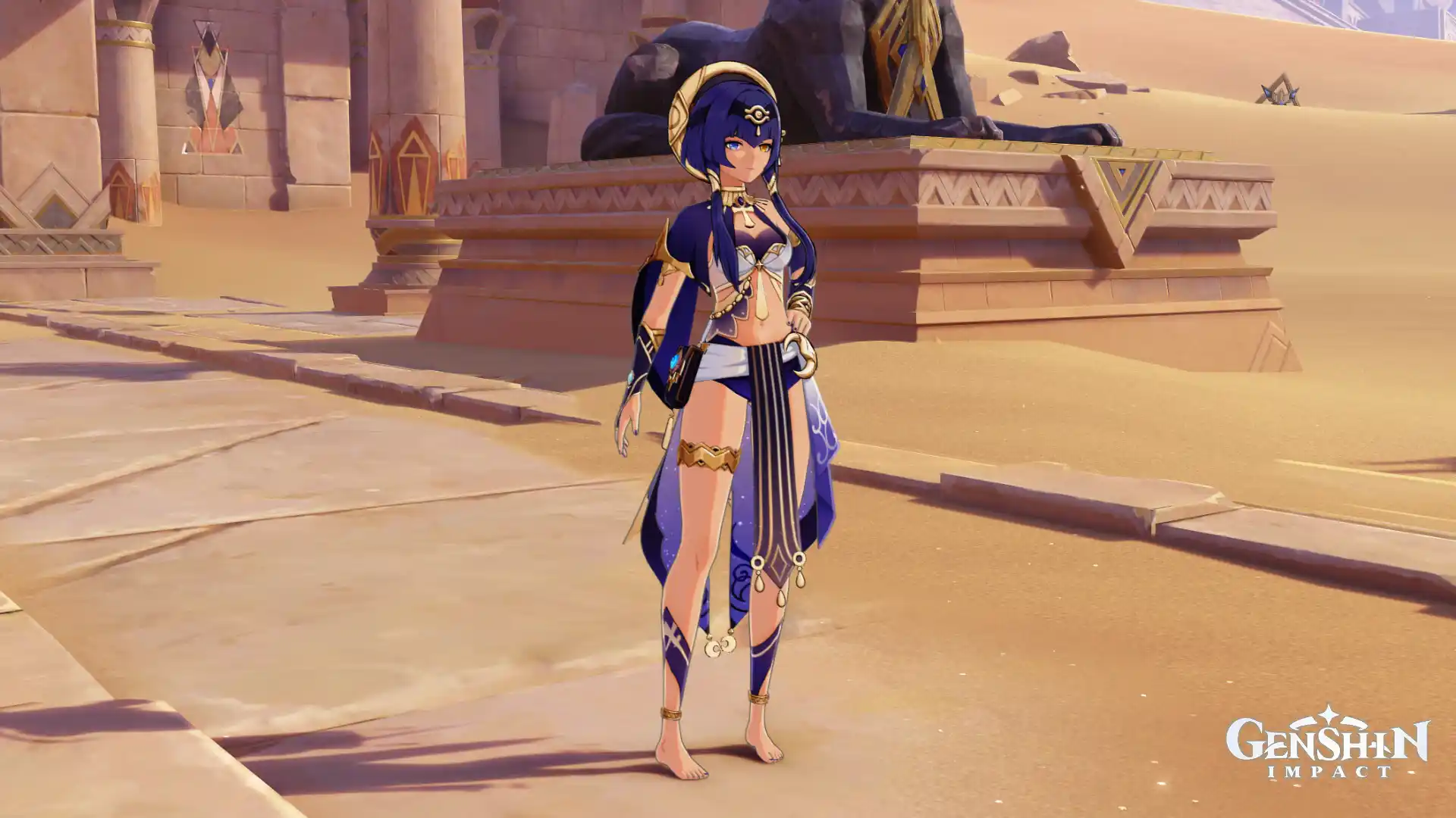 原神 キャンディス Candace - Barefoot with Short Panties mod