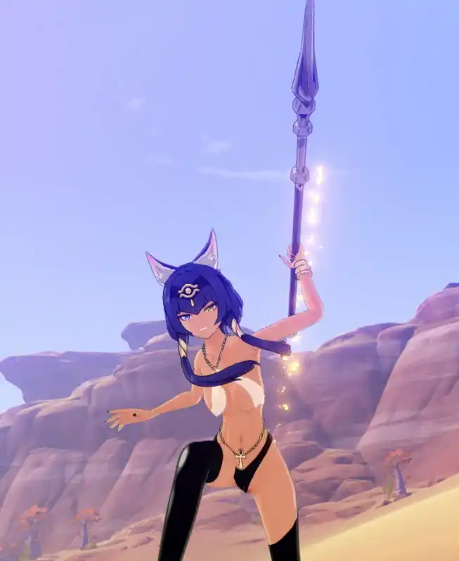 原神 キャンディス Candace "Desert Guardian" mod