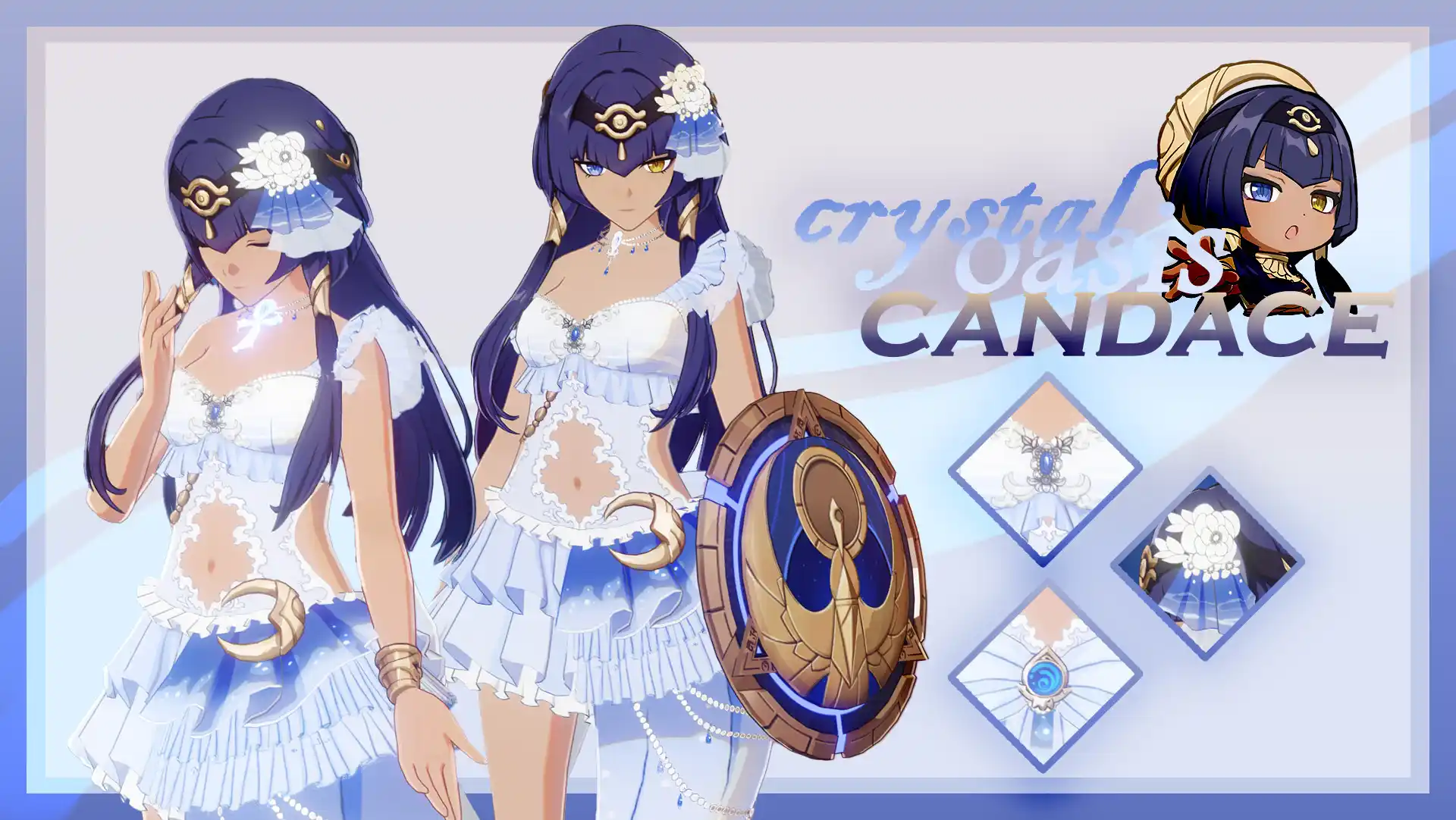 原神 キャンディス Crystal Oasis Candace mod