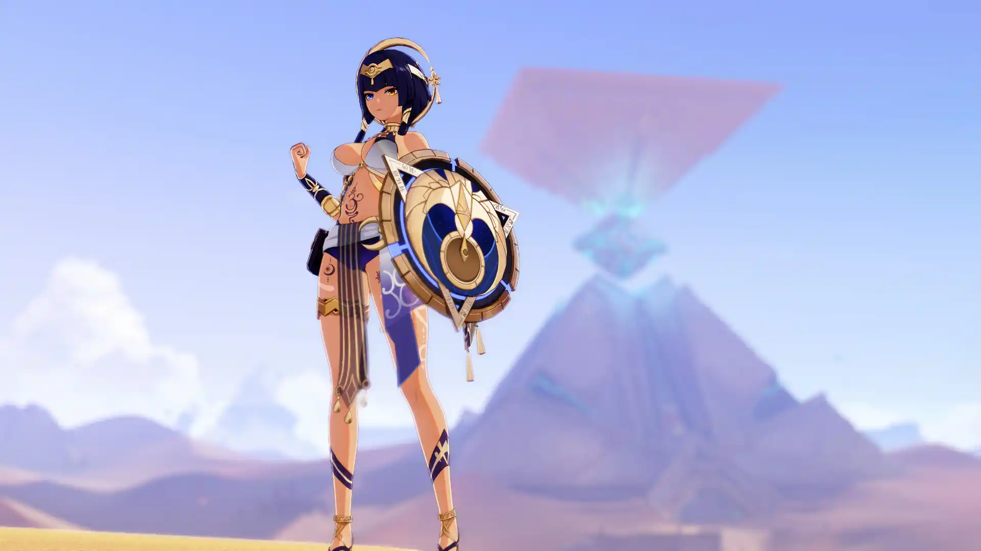 原神 キャンディス Candace - Egyptian Tattoo mod