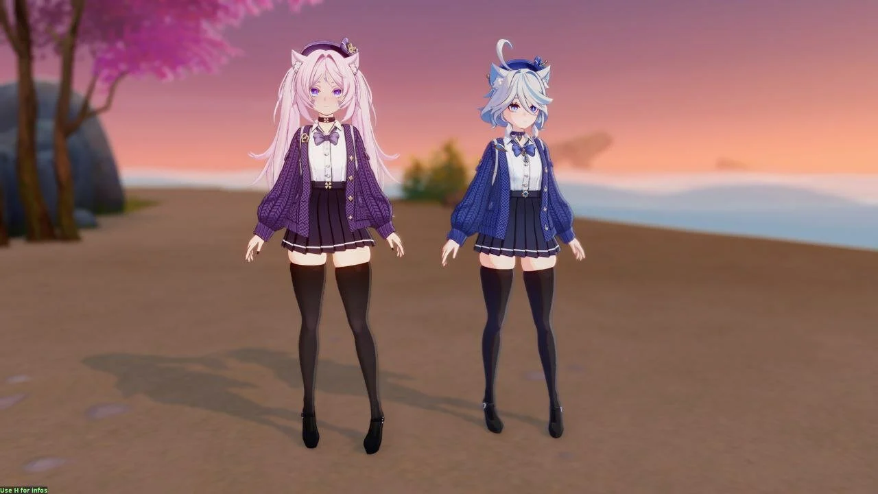 原神 シャルロット 샤를로트 비키니.zip mod