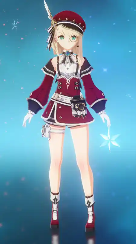 原神 シャルロット Small Charlotte recolor mod