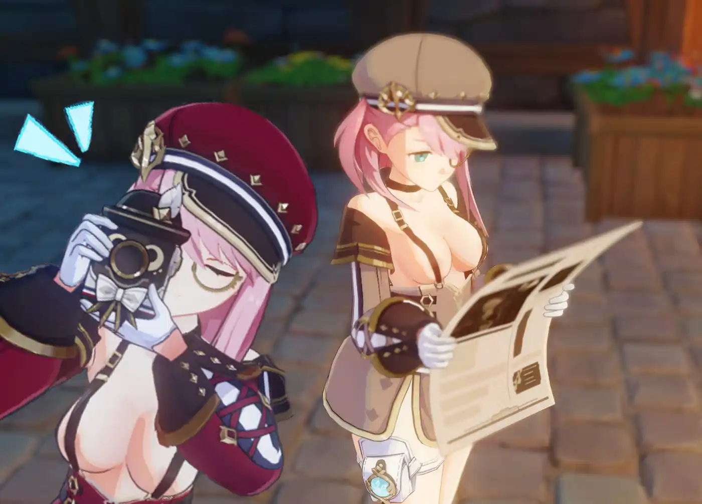 原神 シャルロット Straps Charlotte mod