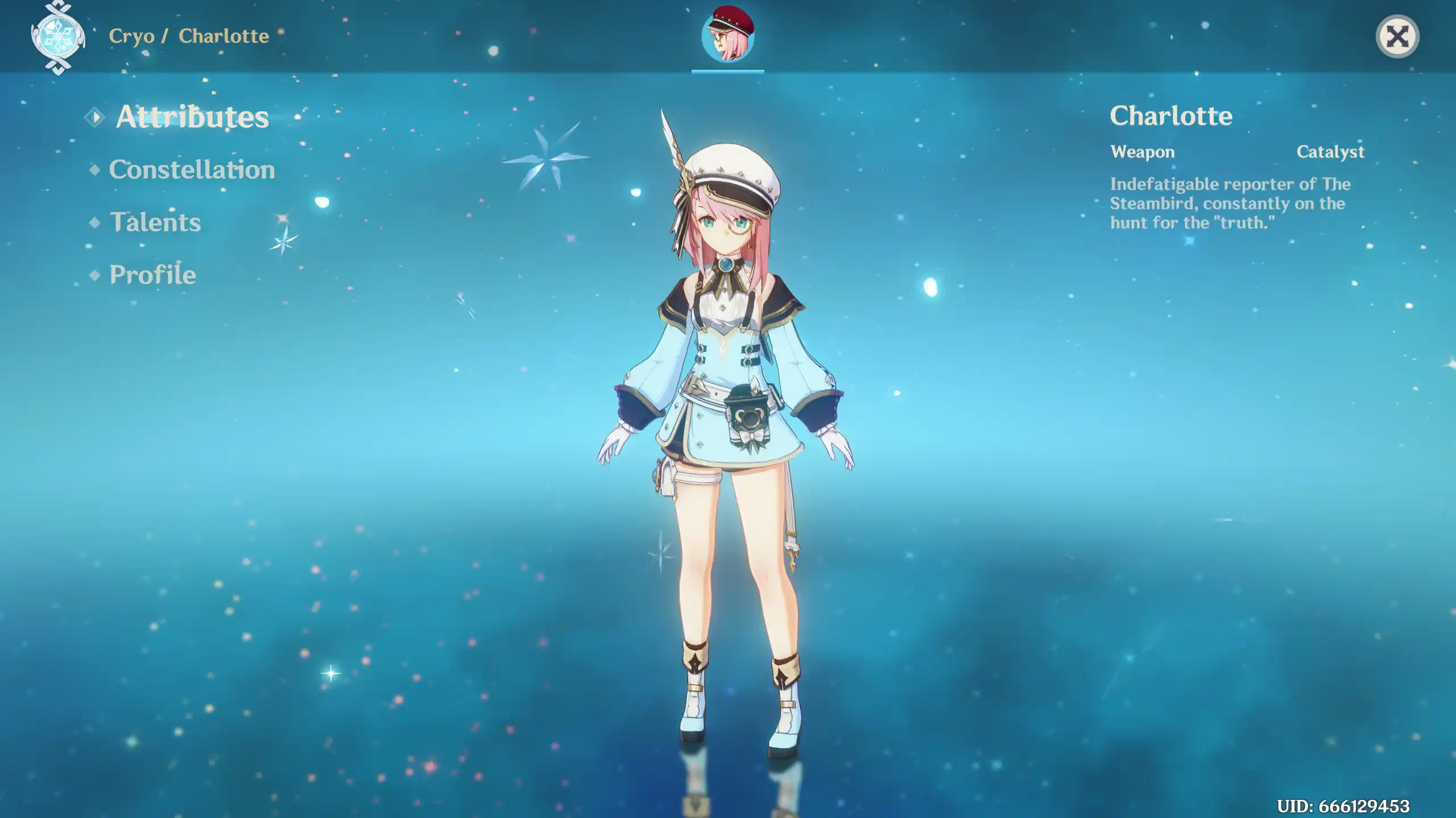 原神 シャルロット Charlotte Cotton Candy mod
