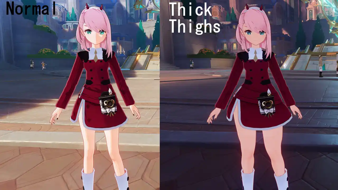 原神 シャルロット Charlotte Zero Two mod