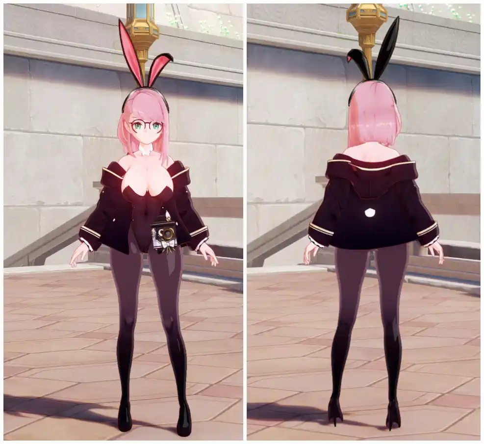 原神 シャルロット Bunny Charlotte mod