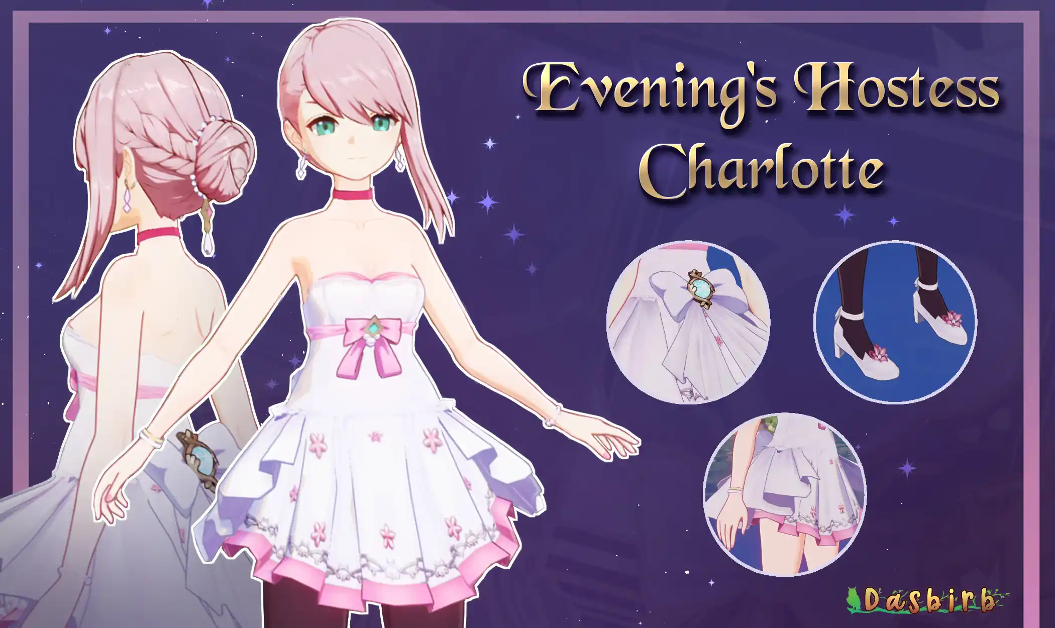 原神 シャルロット Evening Hostess Charlotte mod