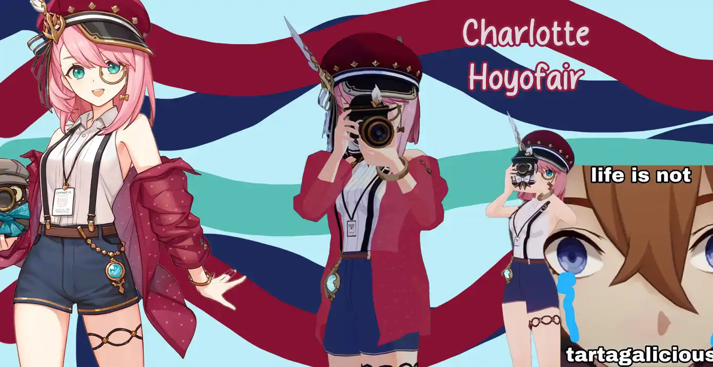 原神 シャルロット Hoyofair Charlotte mod
