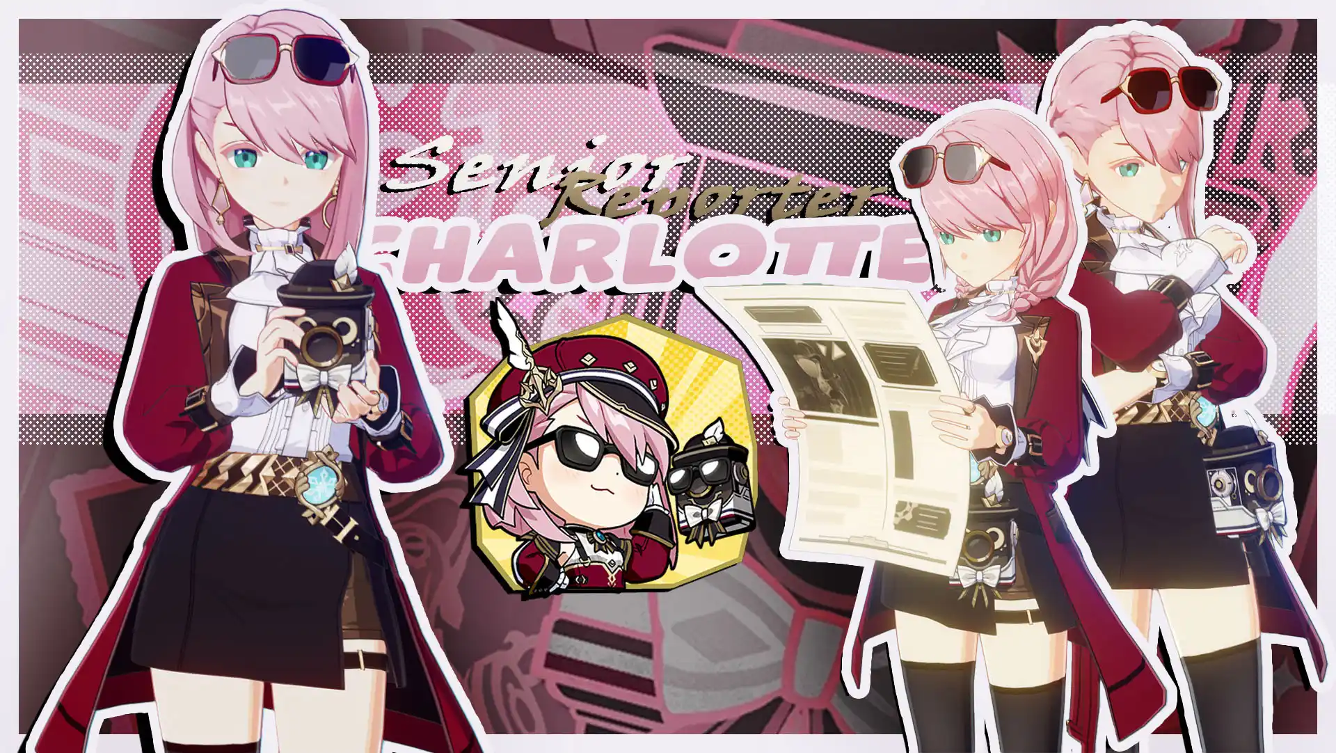 原神 シャルロット Senior Reporter Charlotte mod