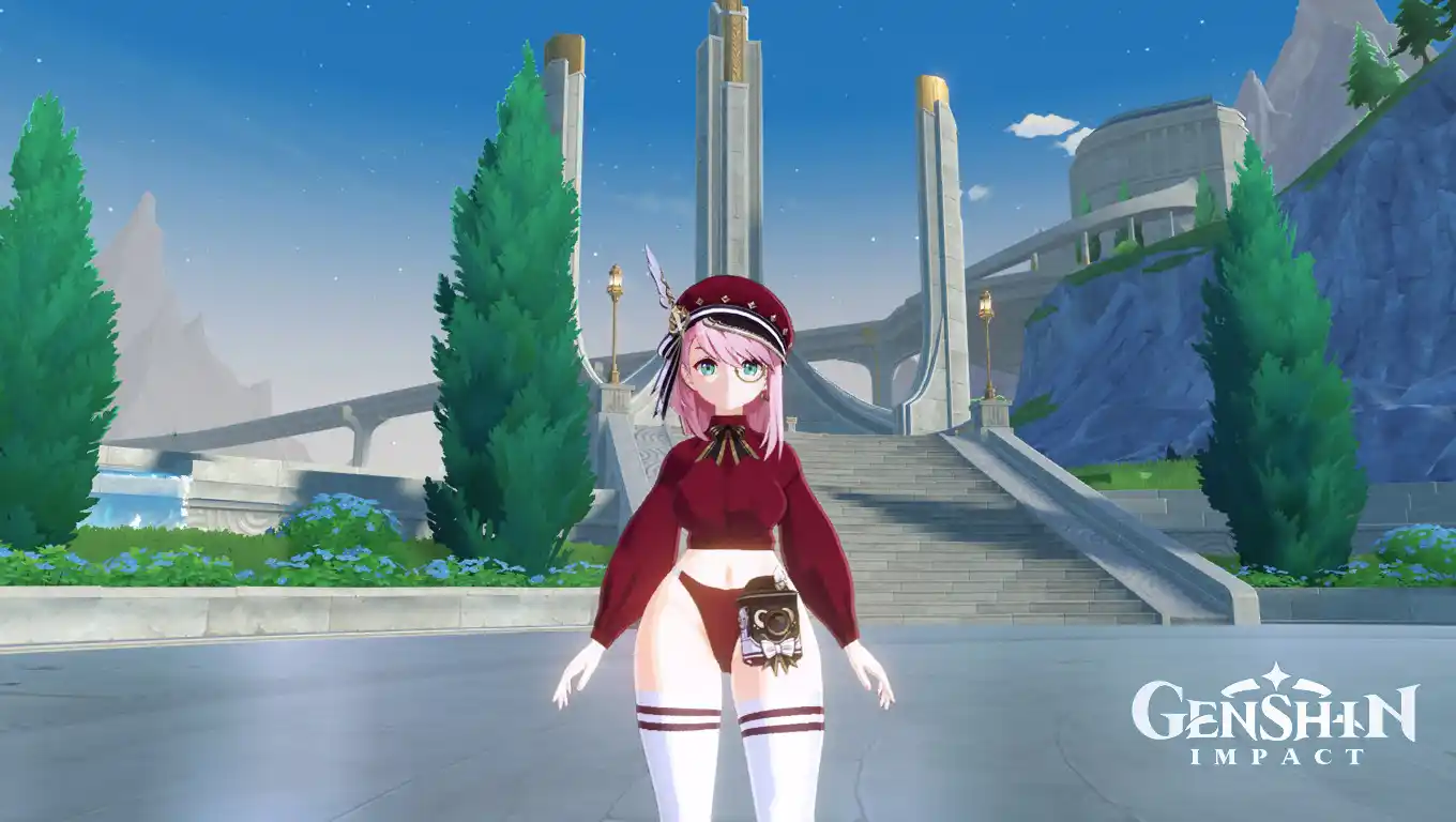 原神 シャルロット Charlotte Mod mod
