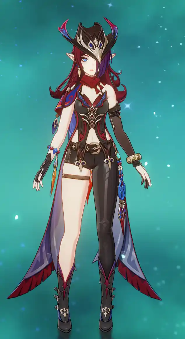 原神 チャスカ (Update) Slightly Thiccer Chasca mod