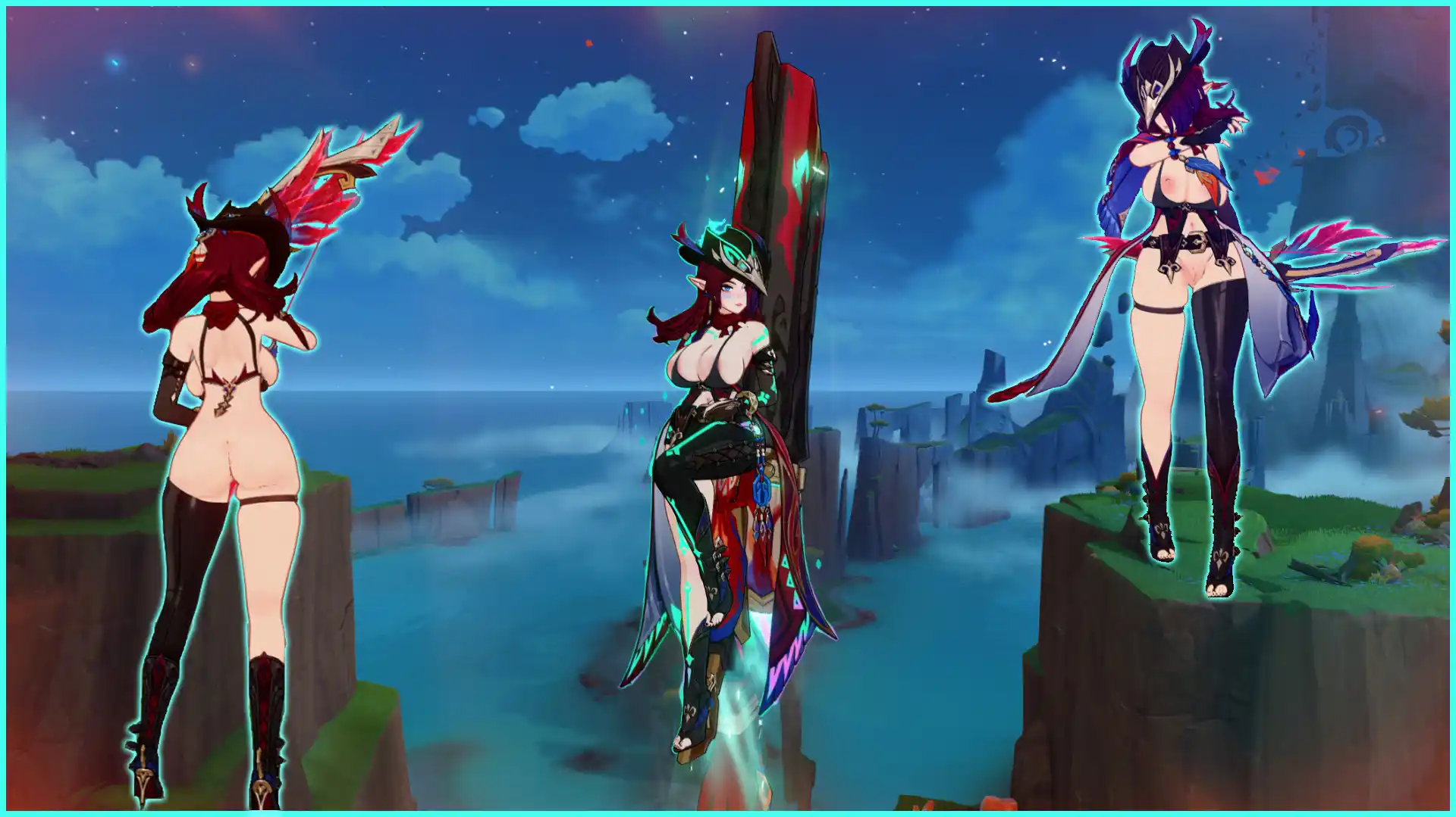 原神 チャスカ Chasca Skimpy/NSFW mod
