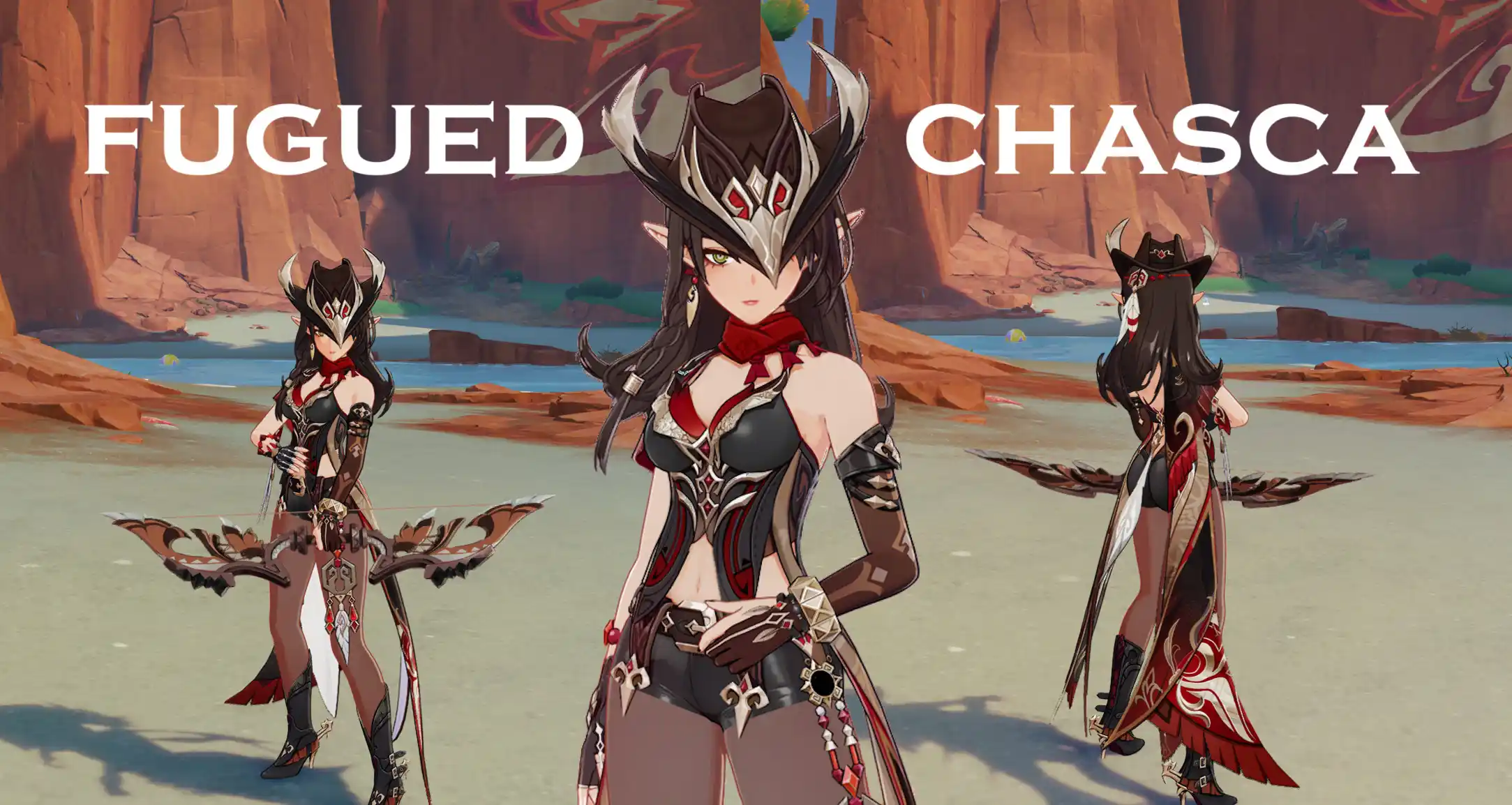 原神 チャスカ Fugue-Chasca Recolor mod