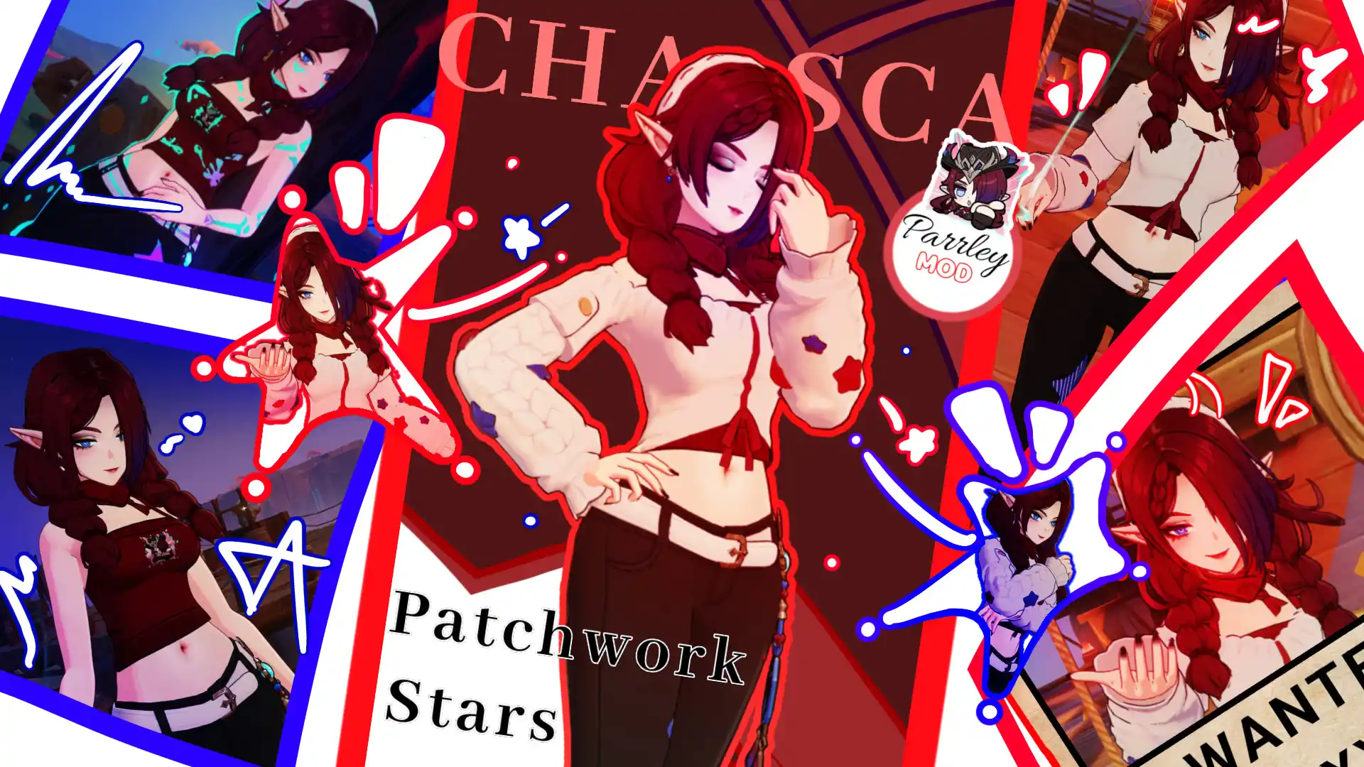 原神 チャスカ Chasca Patchwork Stars mod