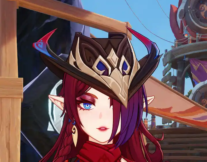 原神 チャスカ Chasca's Makeup mod