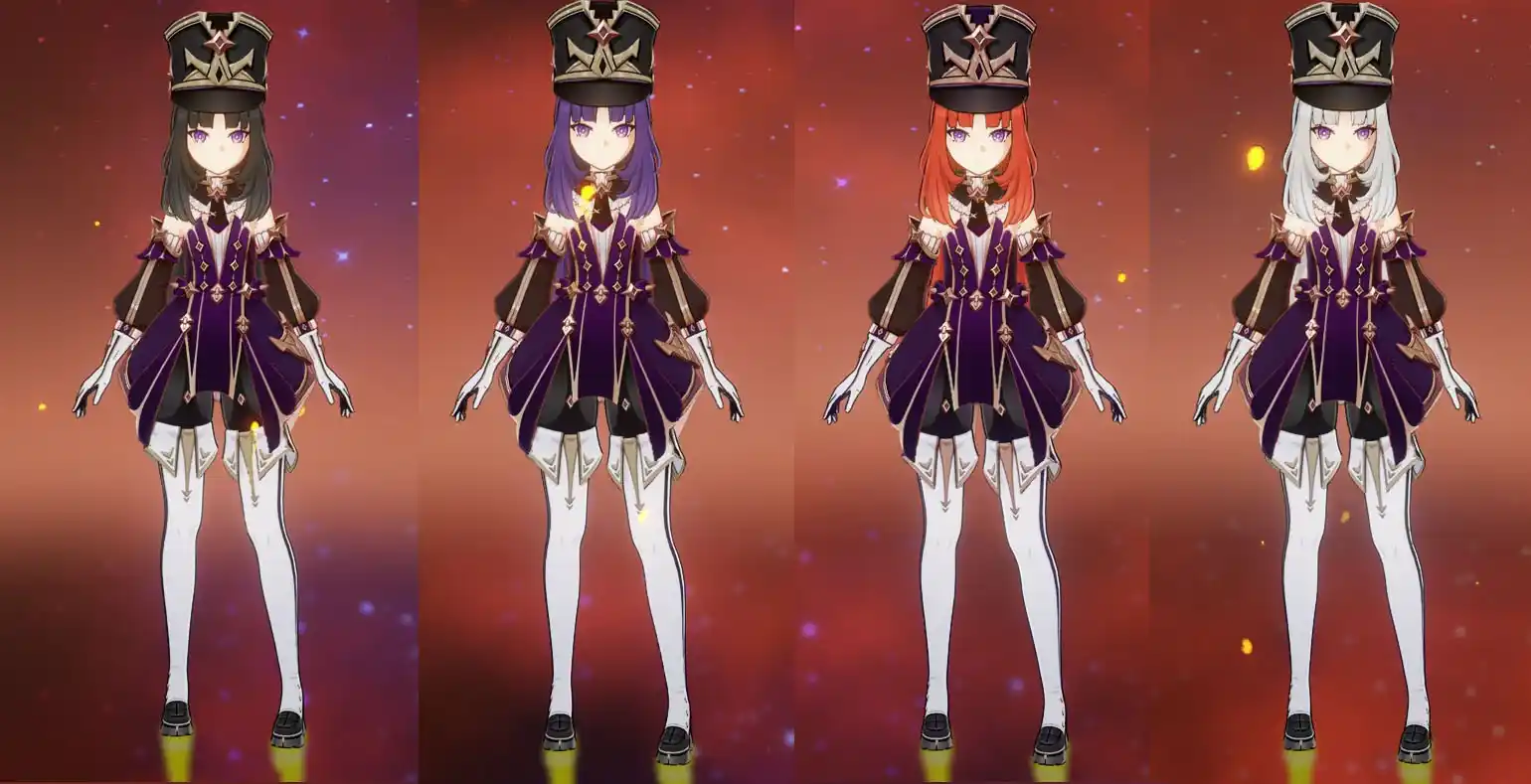 原神 シュヴルーズ Chevreuse's hair redesigned mod