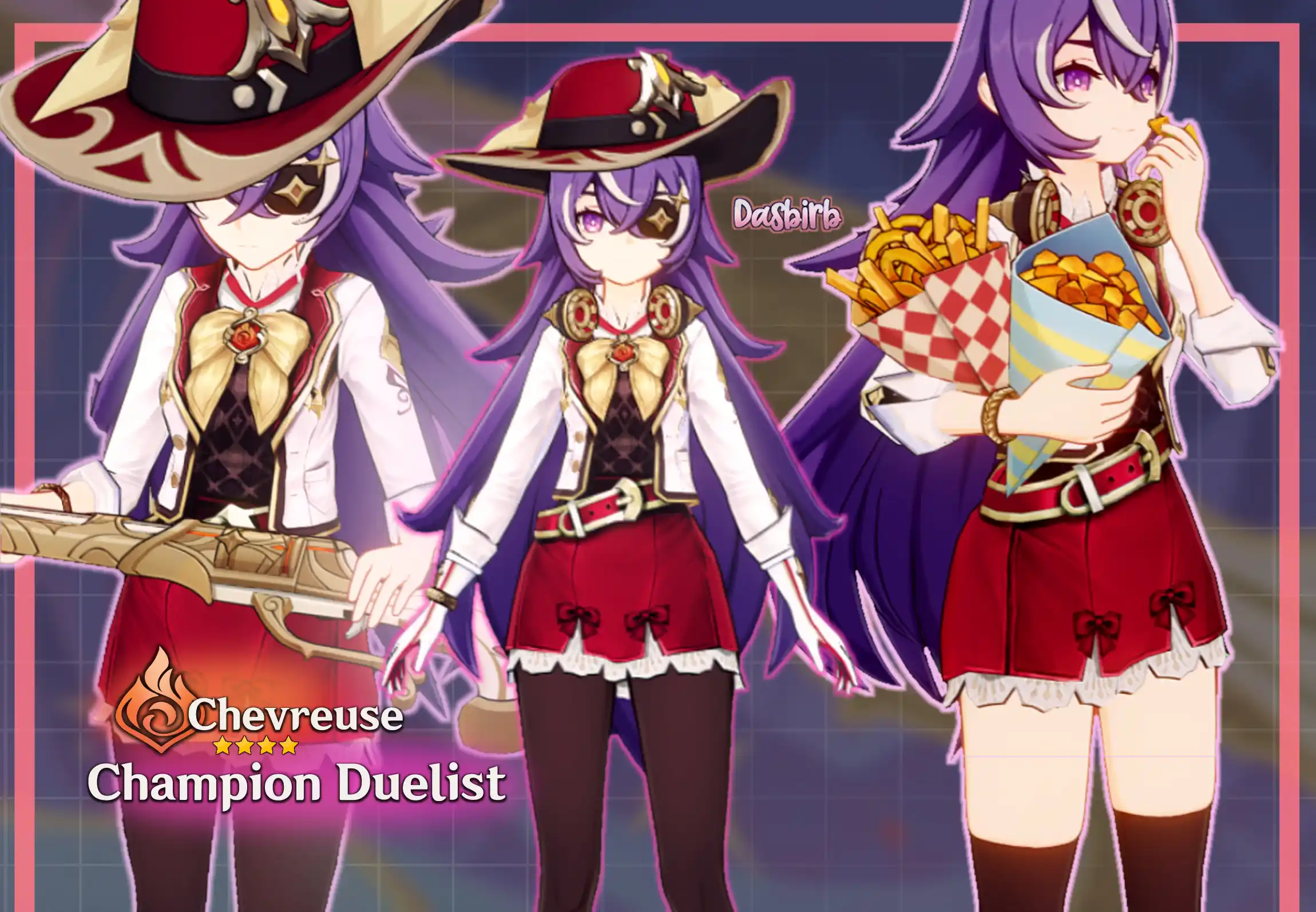 原神 シュヴルーズ Champion Duelist Chevreuse mod