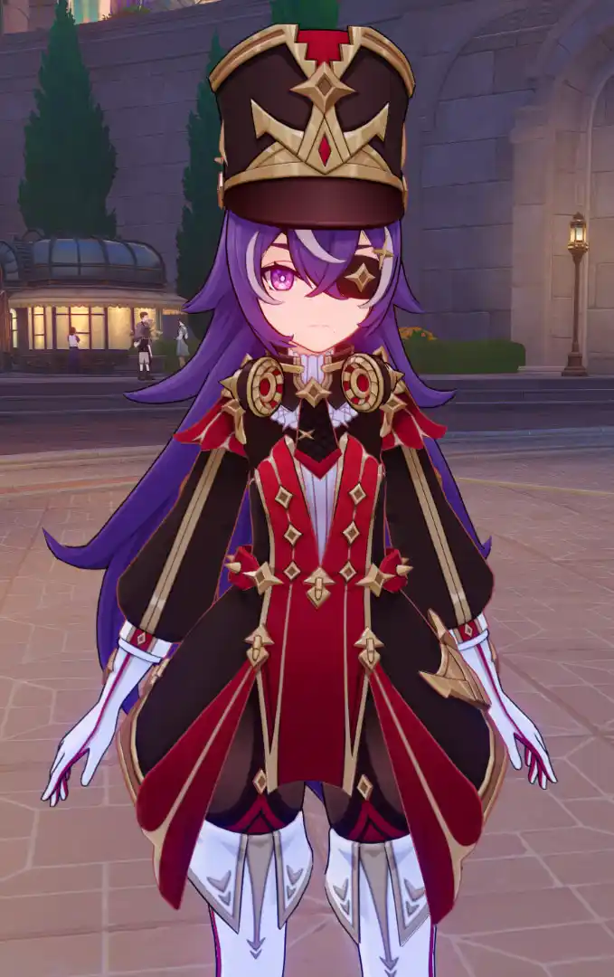 原神 シュヴルーズ Chevreuse sleeves and shirt +blue version mod