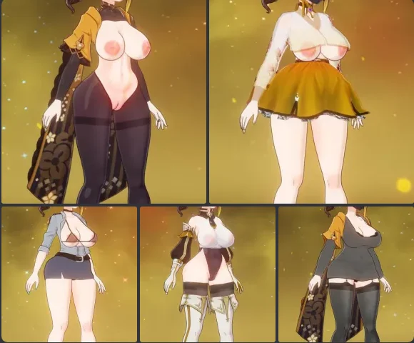原神 千織（ちおり） 千织五合一.7z mod