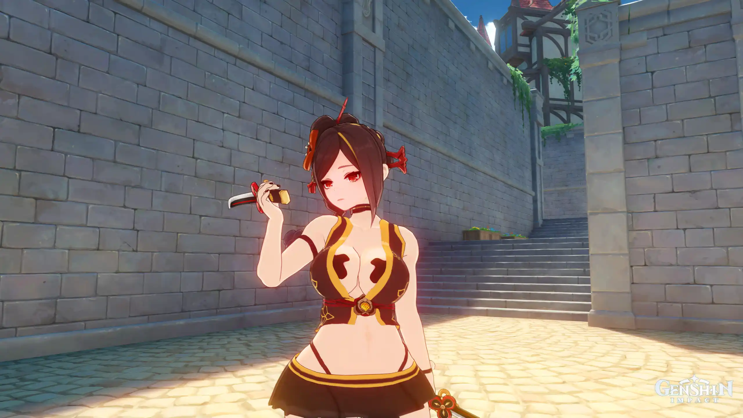 原神 千織（ちおり） Shortstack Chiori mod