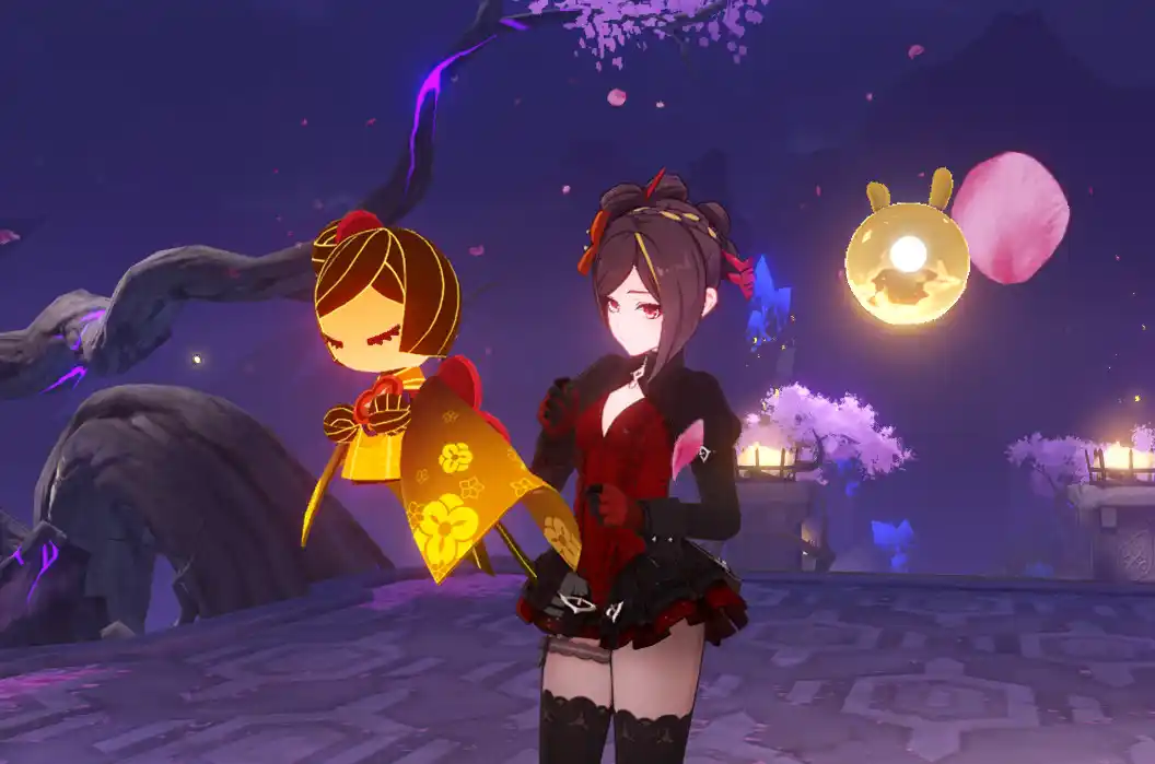 原神 千織（ちおり） Chiori "magic start" mod