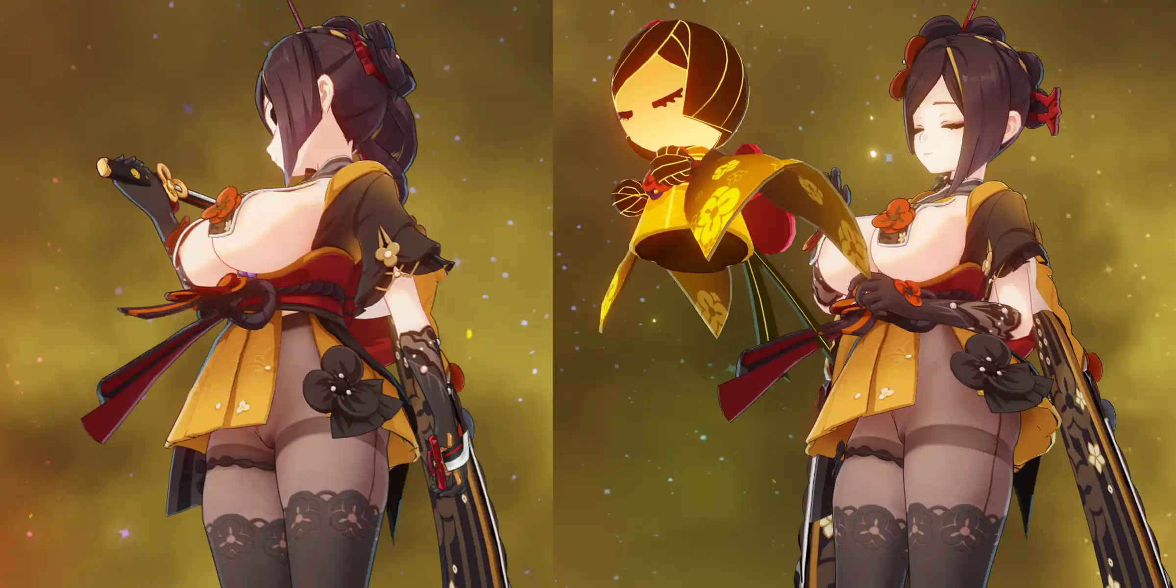 原神 千織（ちおり） Chiori thicc mod mod
