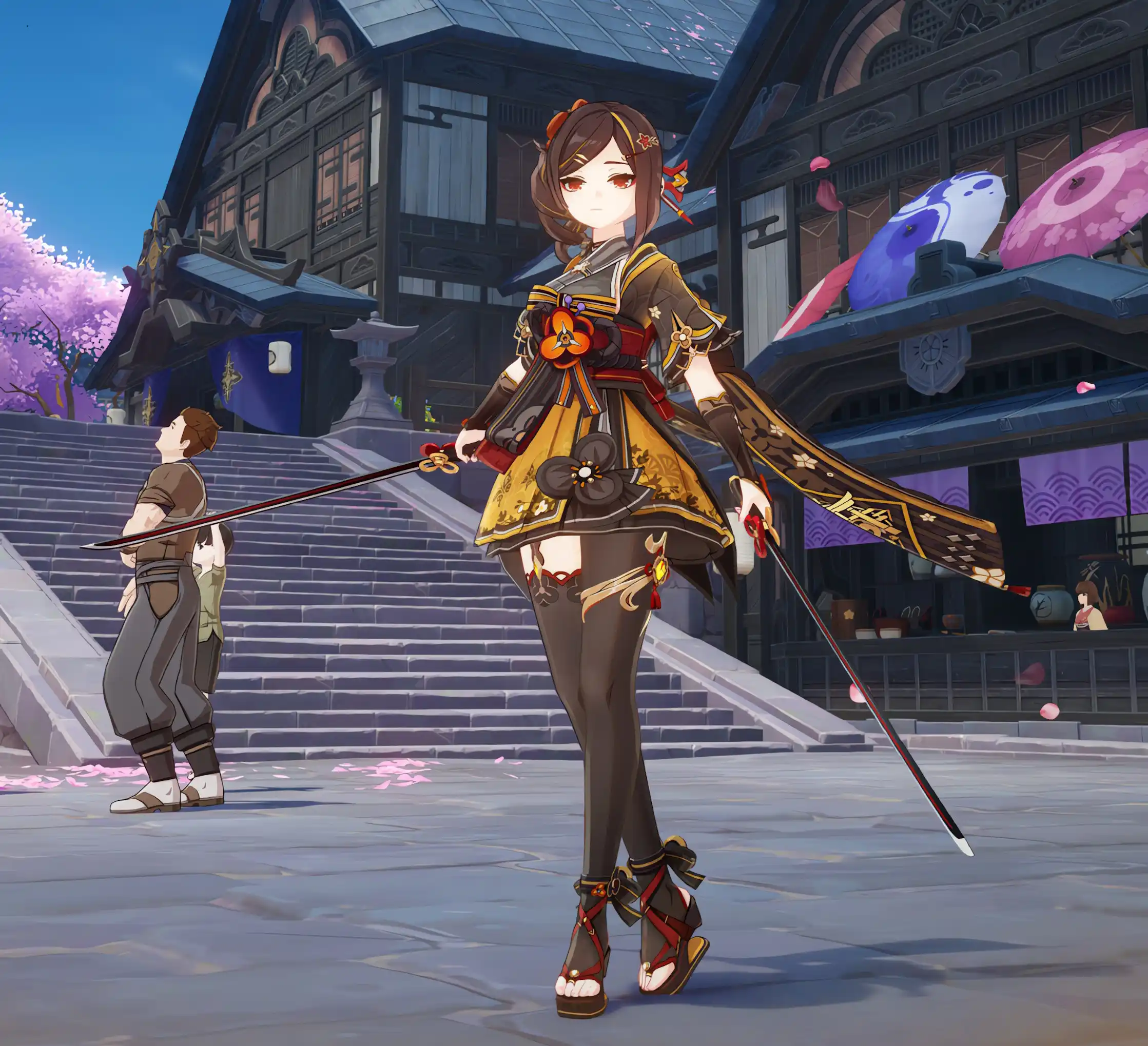 原神 千織（ちおり） Chiori MK4 mod
