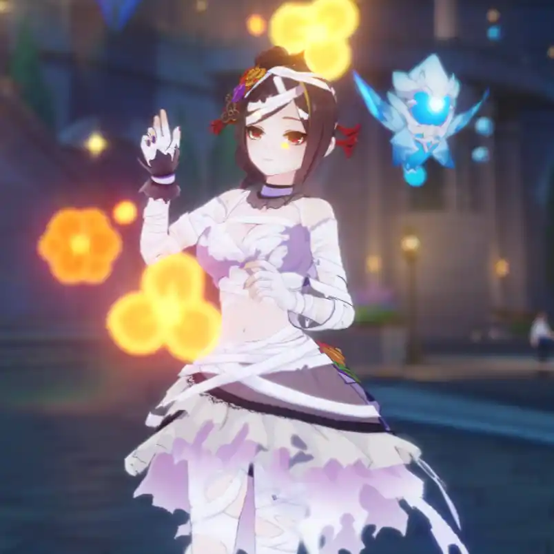 原神 千織（ちおり） Chiori Halloween costume mod mod