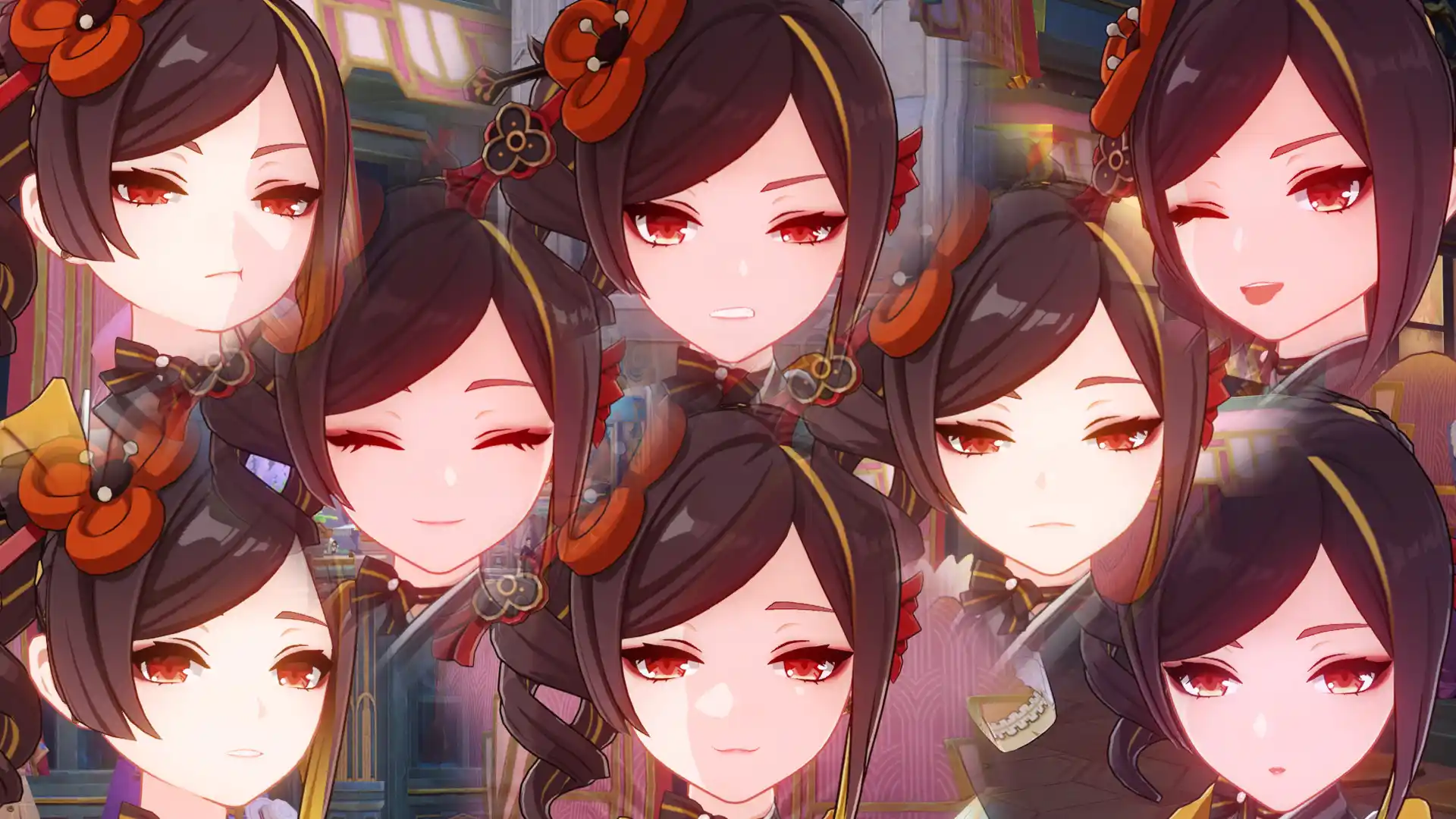 原神 千織（ちおり） Chiori Facial Expressions mod