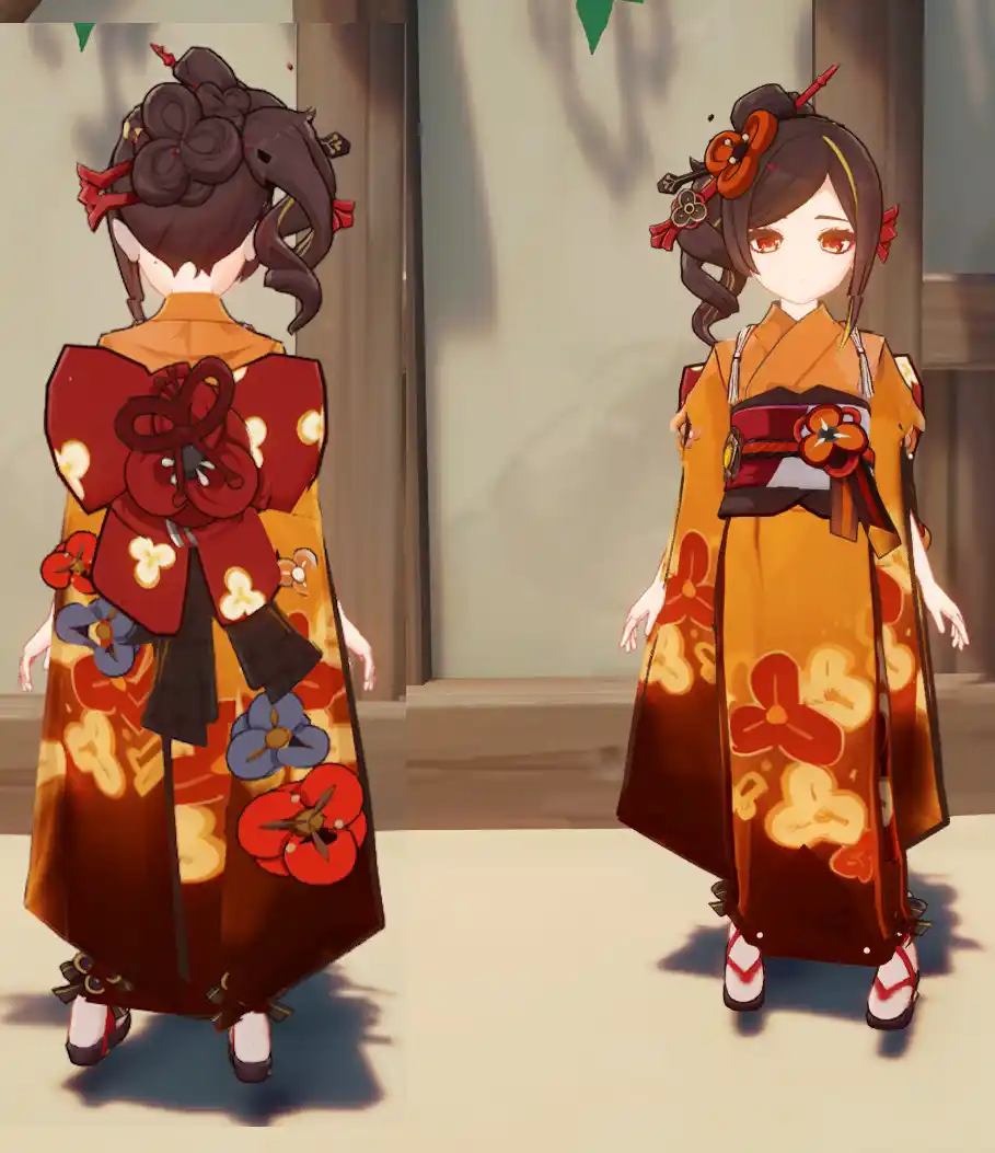 原神 千織（ちおり） Japanese Clothing Chiori mod