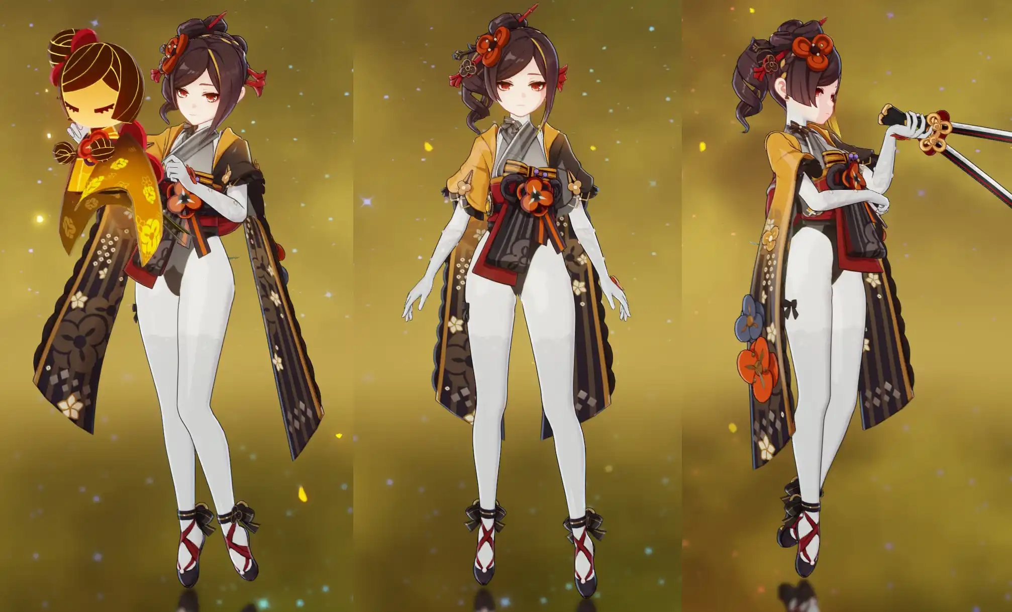 原神 千織（ちおり） Chiori Latex & Ballet mod