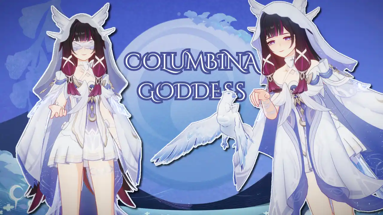 原神 コロンビーナ Columbina - Goddess ‧₊☽◯☾₊‧⁺ mod