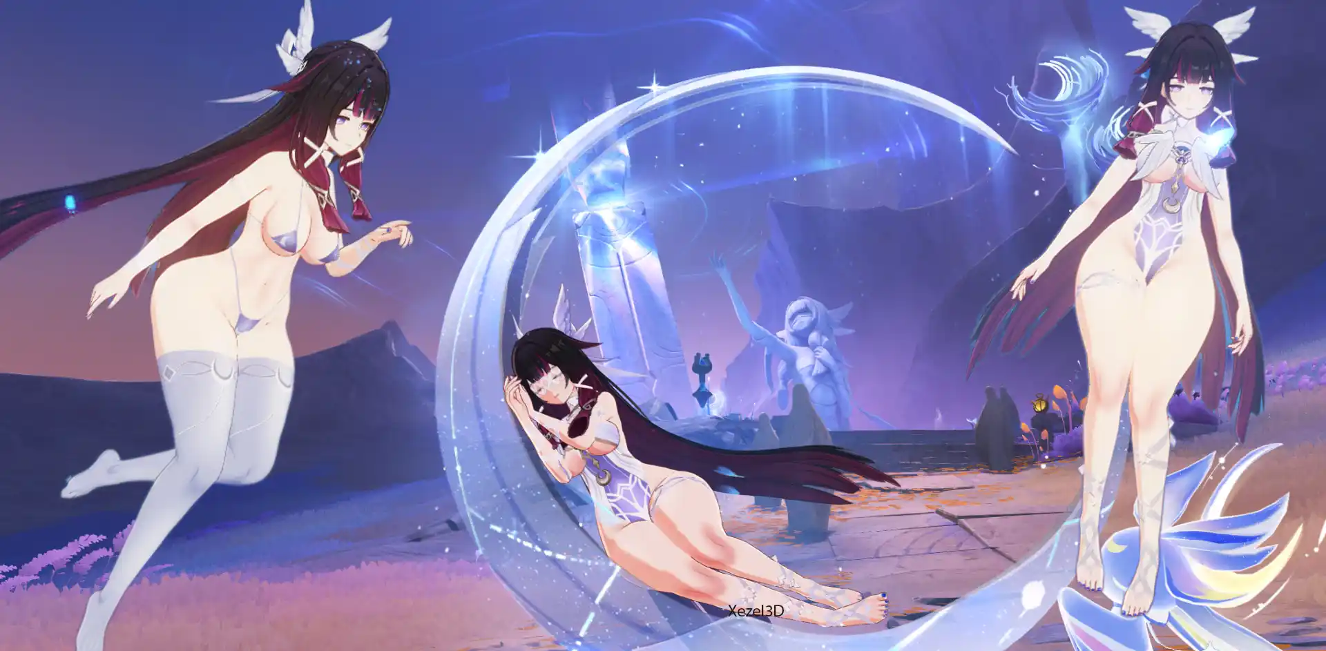 原神 コロンビーナ Columbina _ doncella de la luna mod