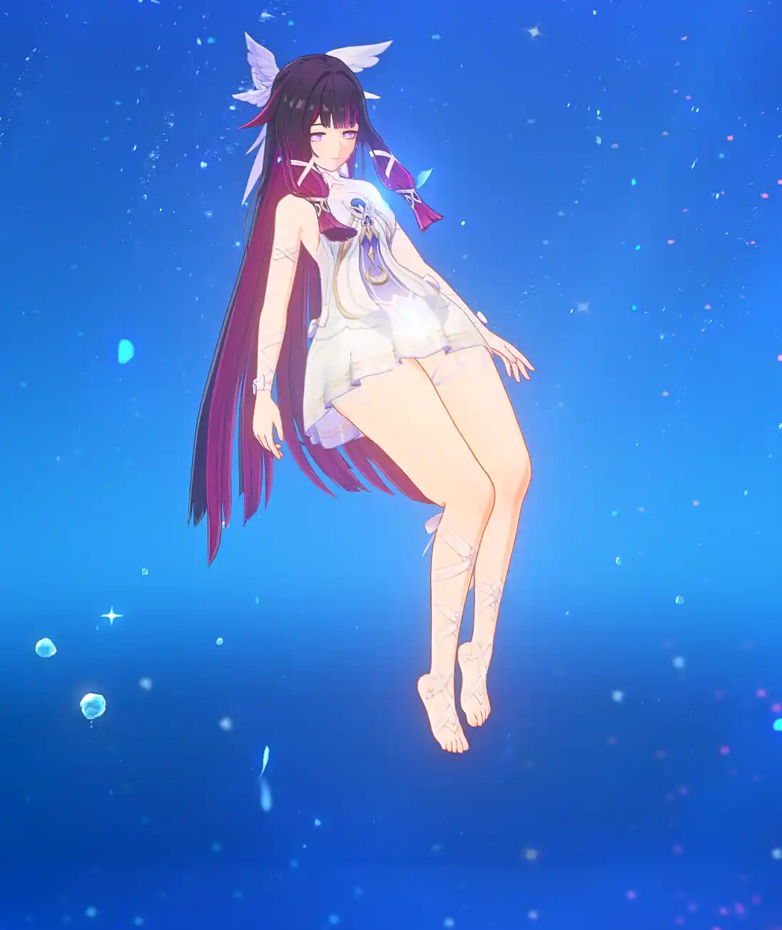 原神 コロンビーナ Colombina Simplified Dress Thicc mod