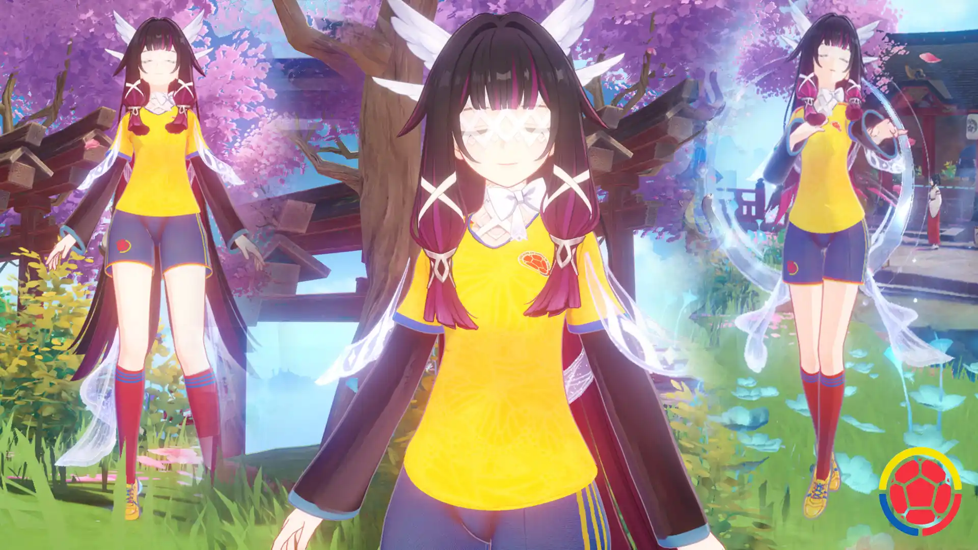 原神 コロンビーナ Columbina Colombia Mod ??❤️ mod