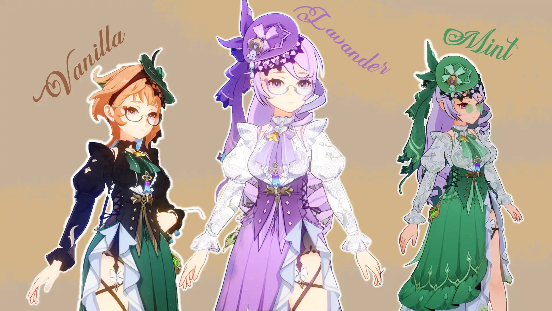 原神 エミリエ Emilie's Bouquet mod