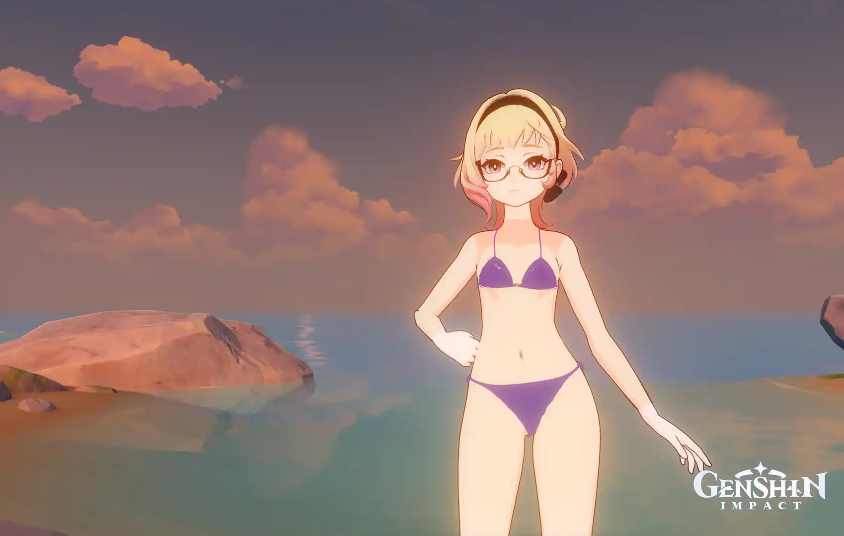 原神 エミリエ Emilie Bikini mod