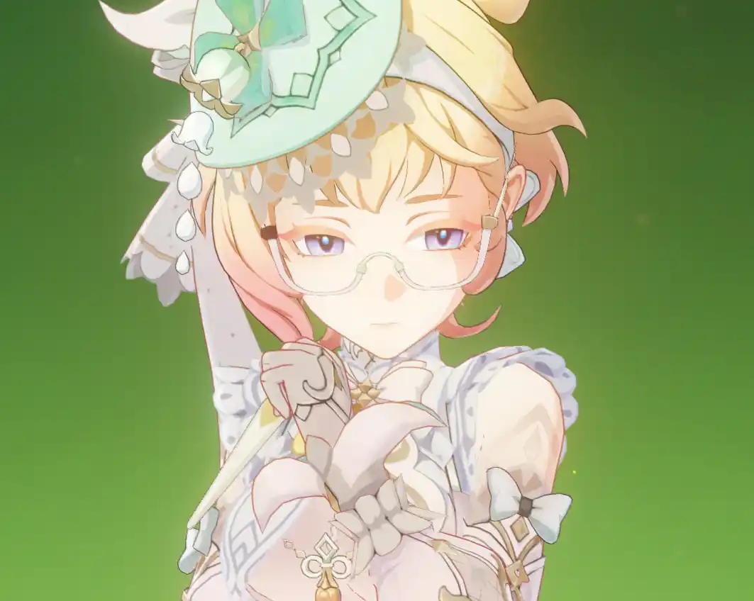 原神 エミリエ Pastel Emilie, with Long hair version! mod