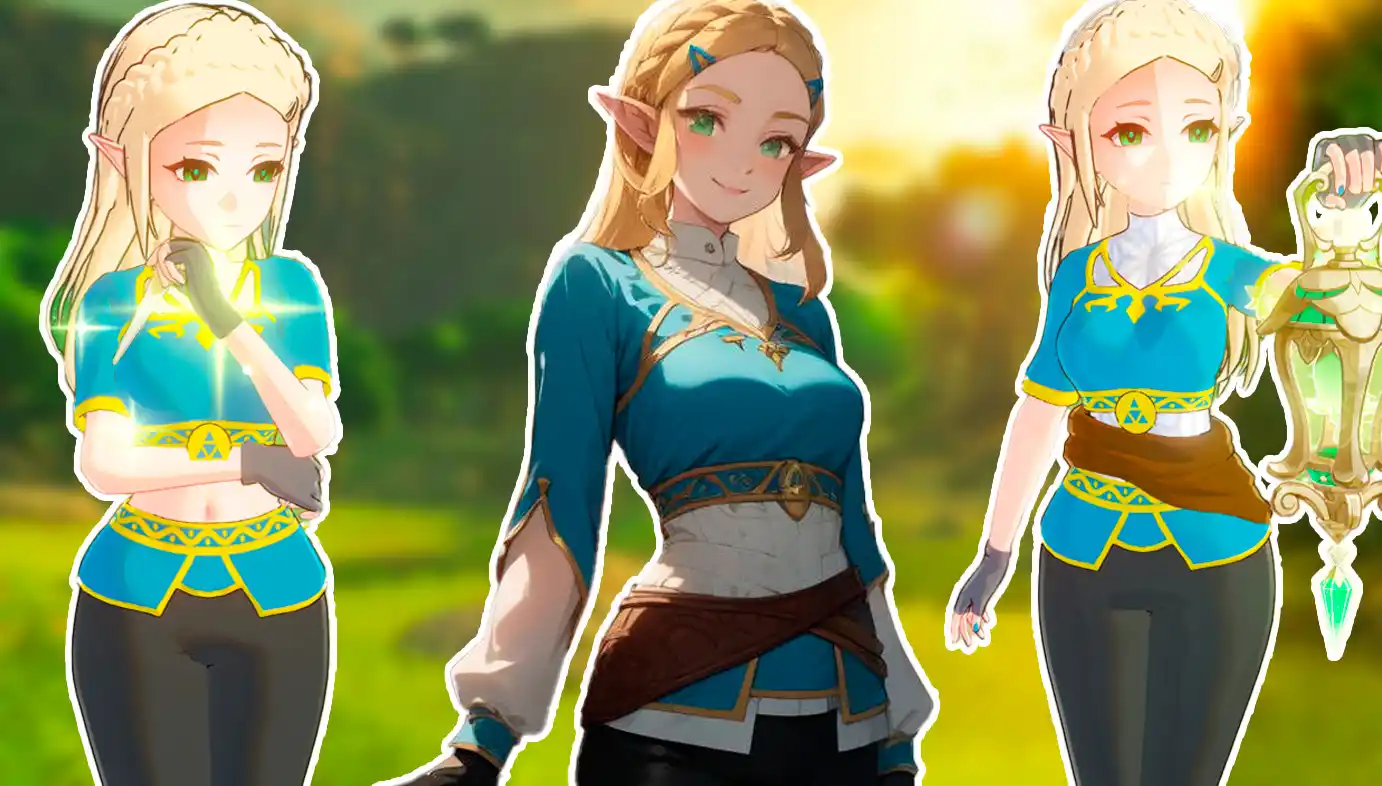 原神 エミリエ Botw Zelda (Emilie) mod