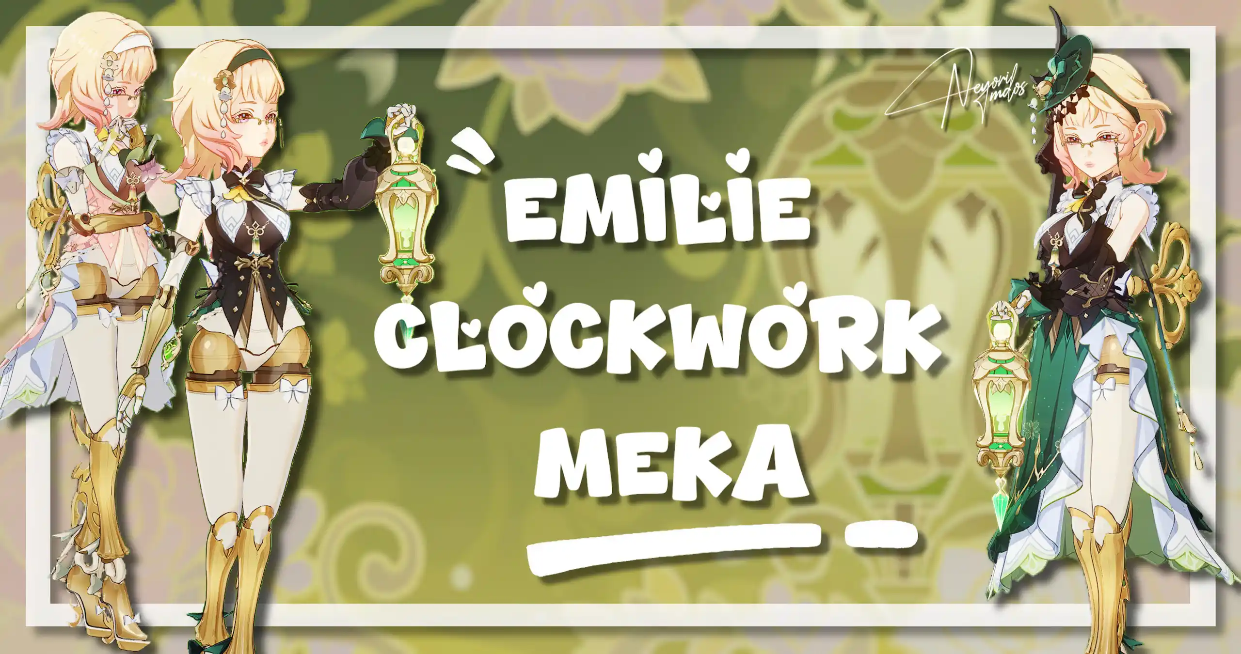 原神 エミリエ Emilie Clockwork Meka mod