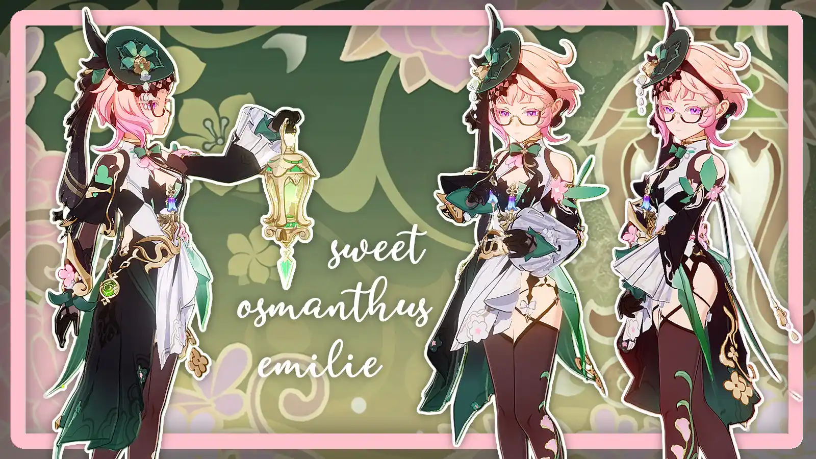 原神 エミリエ sweet osmanthus emilie mod