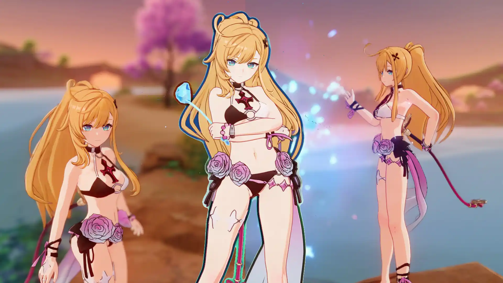 原神 エスコフィエ Escoffier by the beach mod