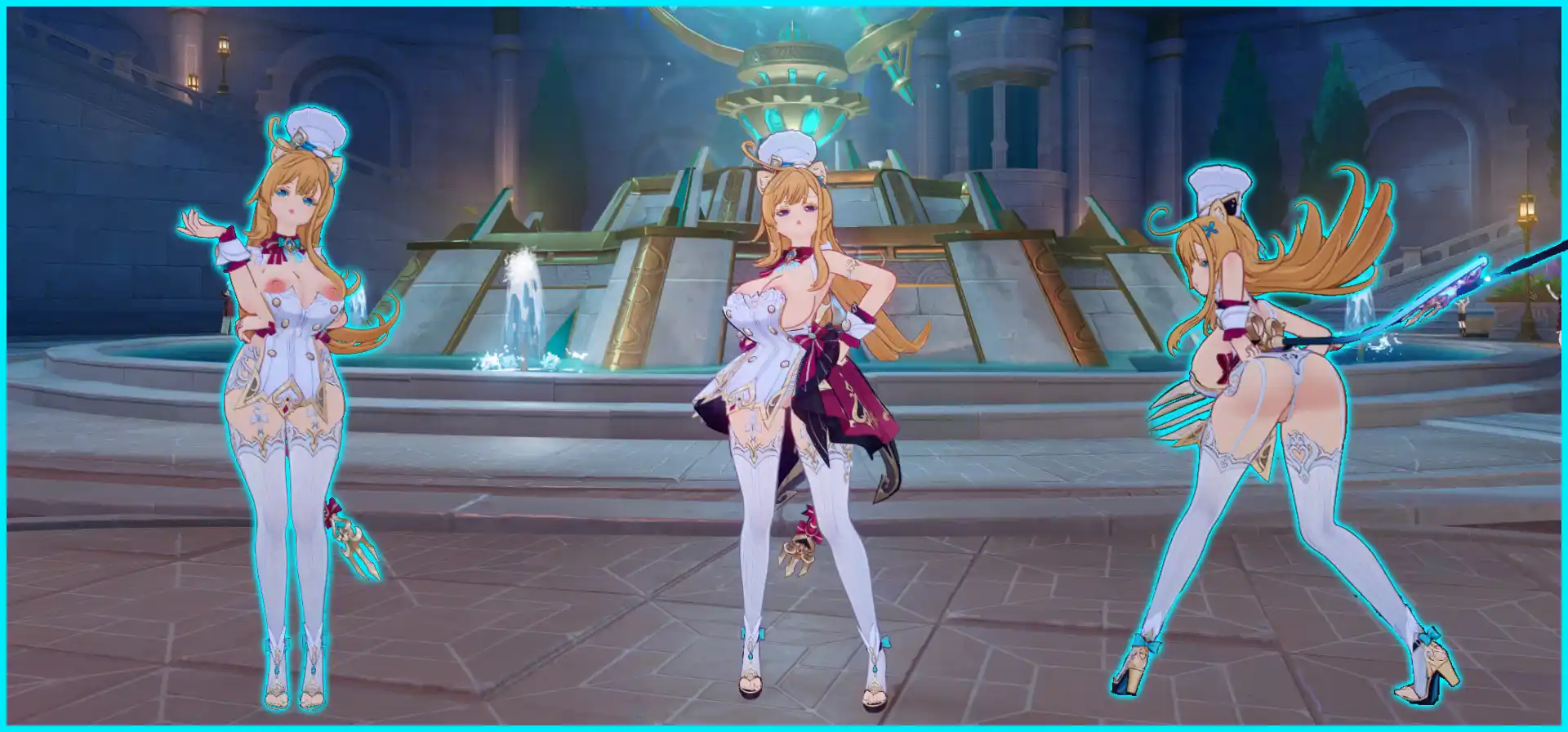 原神 エスコフィエ Escoffier Skimpy/NSFW mod