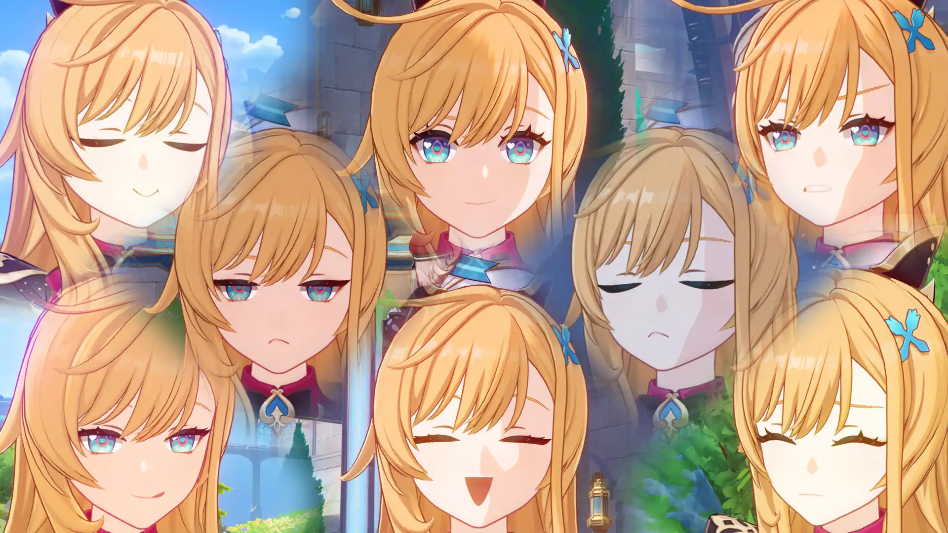 原神 エスコフィエ Escoffier Facial Expressions mod