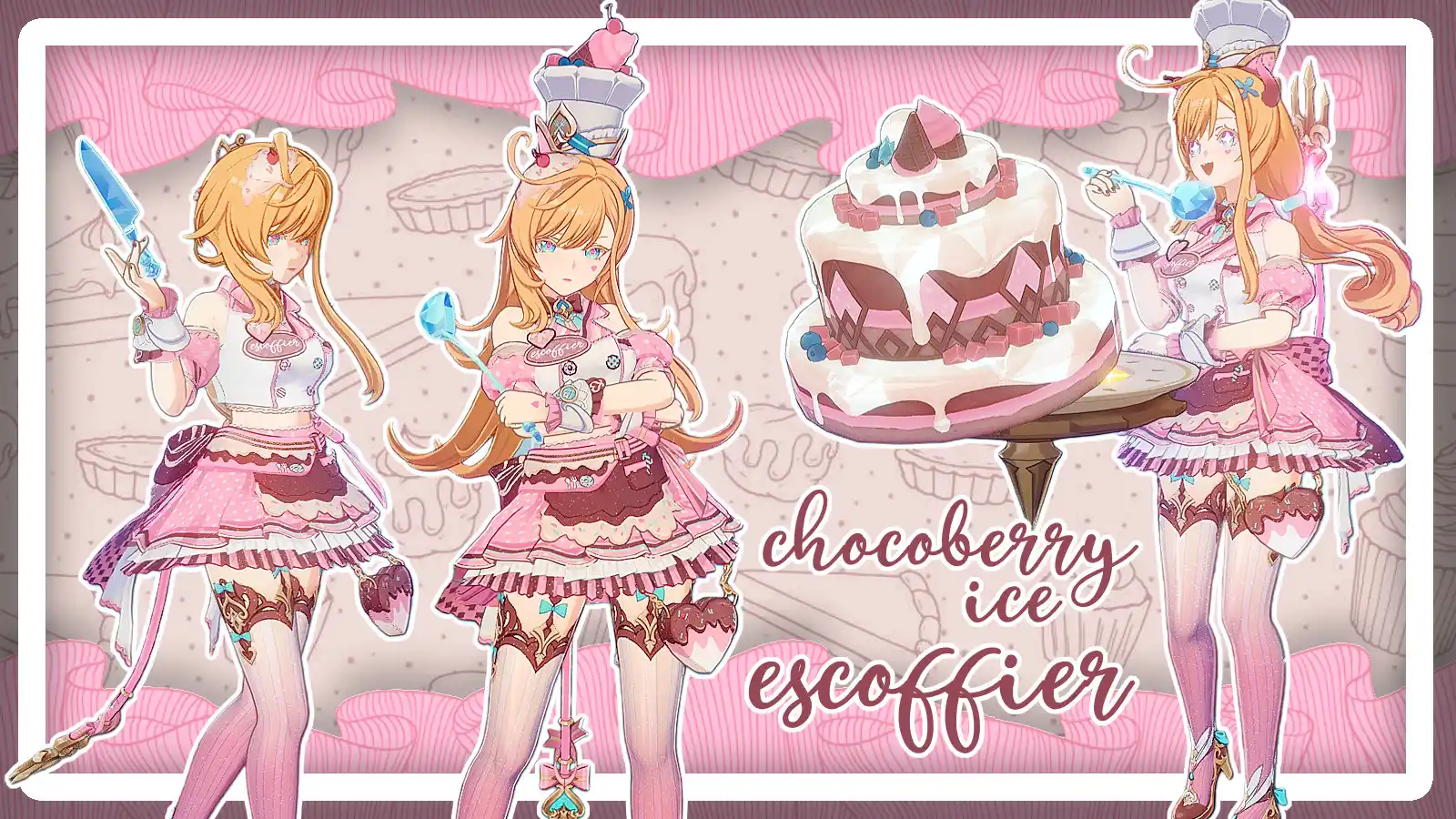 原神 エスコフィエ chocoberry ice escoffier mod