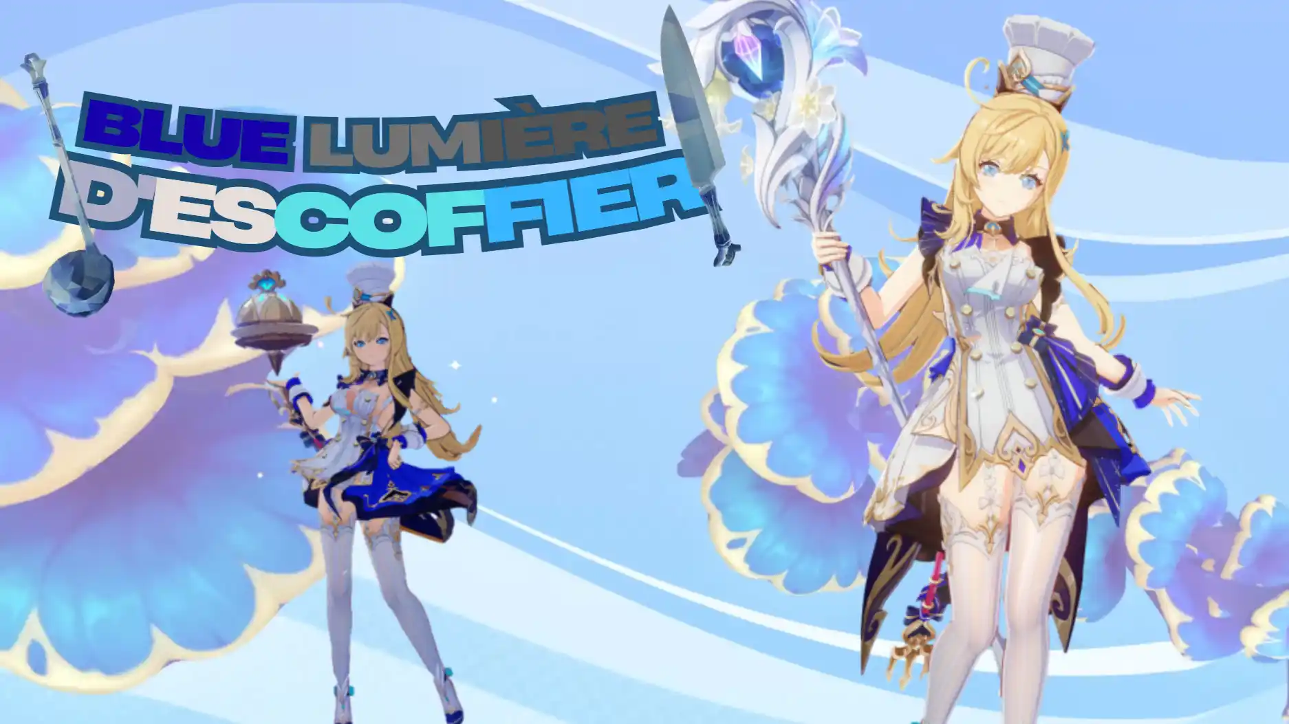 原神 エスコフィエ Blue Lumière d'Escoffier mod