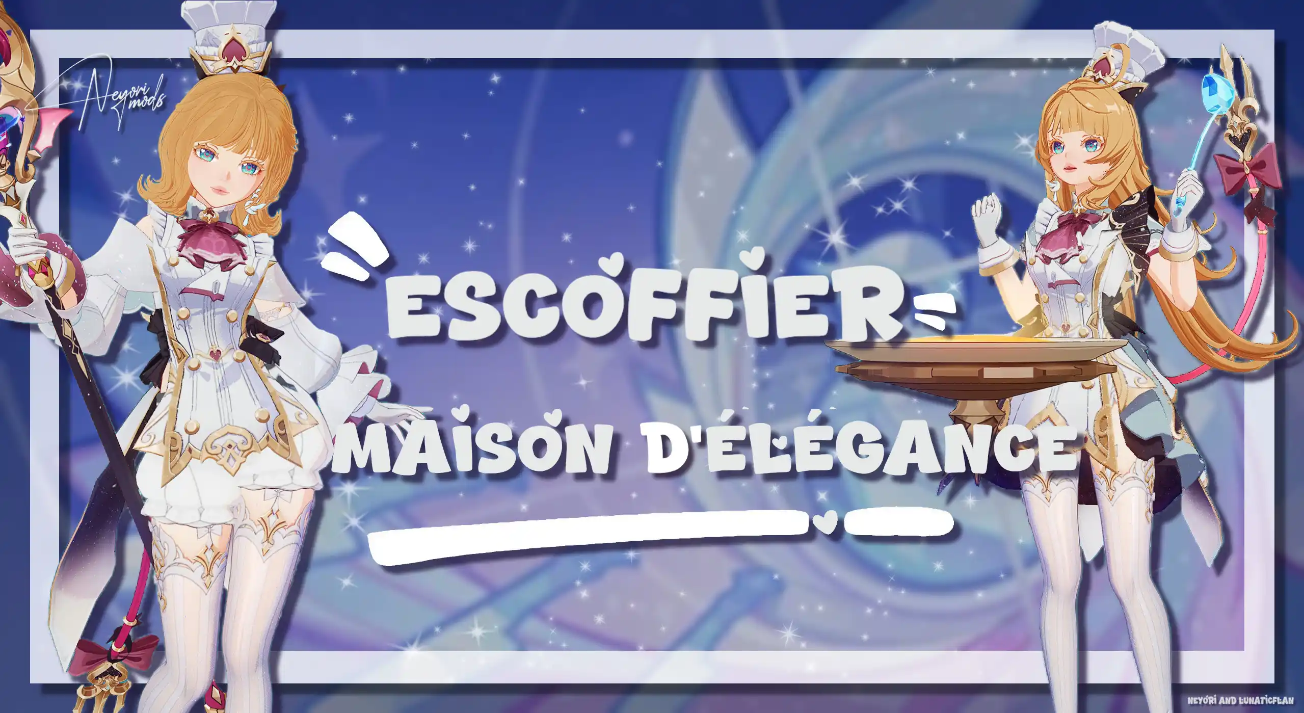 原神 エスコフィエ Escoffier Maison d'Élégance 10+ toggles mod